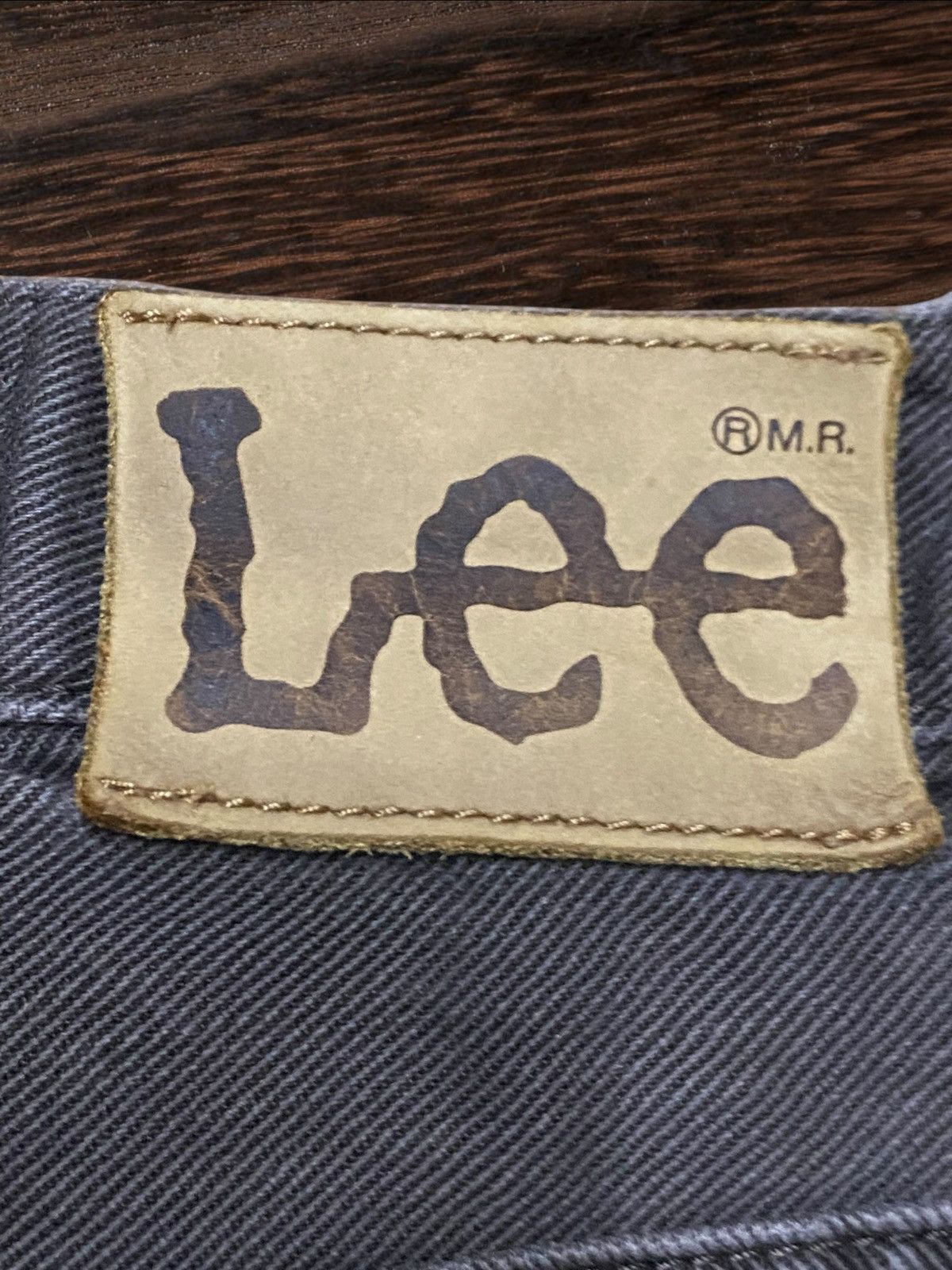 Lee Vintage Lee 4903 Grey Denim Distressed Slim Jeans Size US 30 / EU 46 - 11 Thumbnail