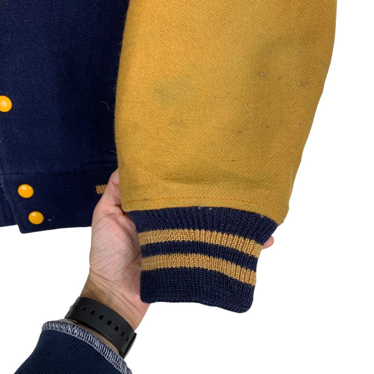 Japanese Brand VAN JAC Wool Varsity Jacket #0467-C21 Size US M / EU 48-50 / 2 - 13 Thumbnail