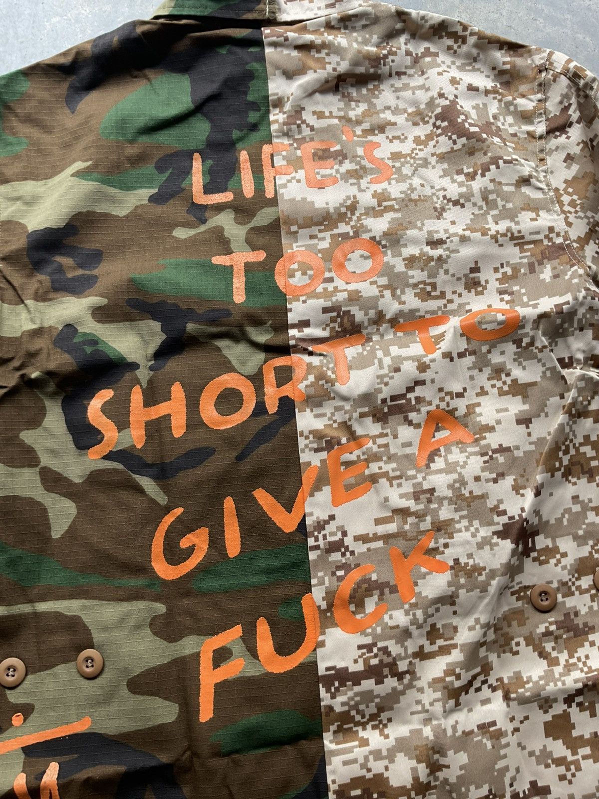 Gnarcotic Gnarcotic Lil Gnar Split Camo Military Jacket Size US S / EU 44-46 / 1 - 5 Thumbnail