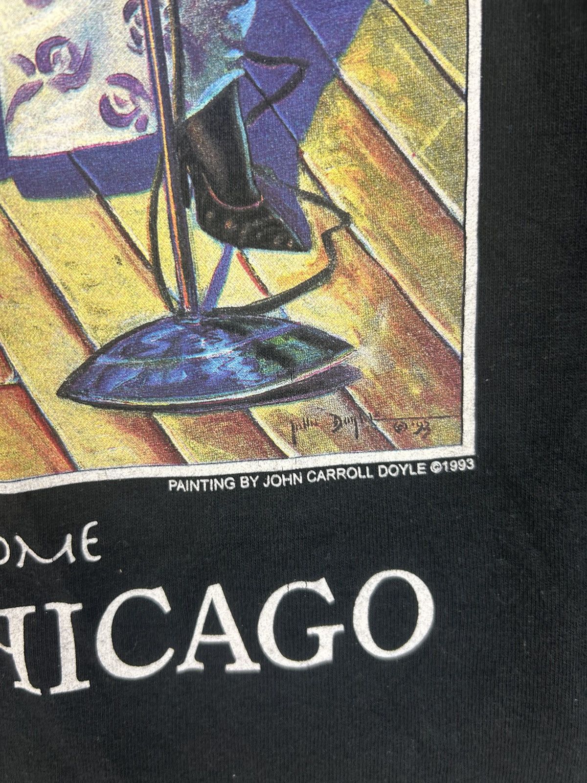 Vintage Vintage Mojo Mama, Sweet Home Blue Chcgo John Carroll Doyle Size US L / EU 52-54 / 3 - 5 Thumbnail