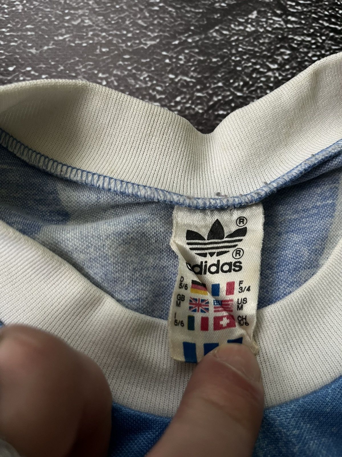 Adidas Adidas West Germany DDR Vintage Jersey Blue T-Shirt Tee Size US M / EU 48-50 / 2 - 11 Thumbnail