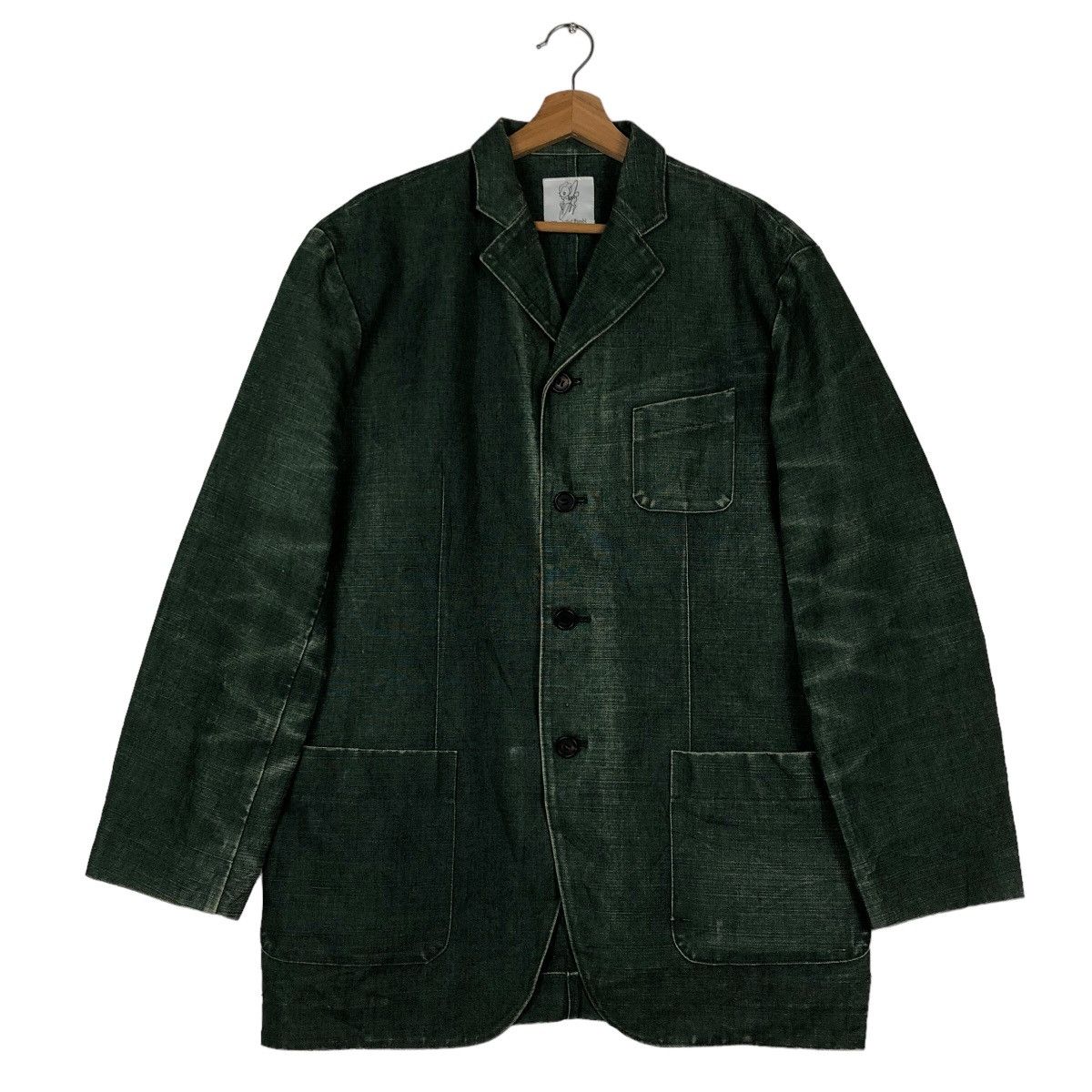 Japanese Brand 🔥90s Duck Canvas Chore Jacket Castaway Inspire Issey Miyake Size US M / EU 48-50 / 2 - 1 Thumbnail