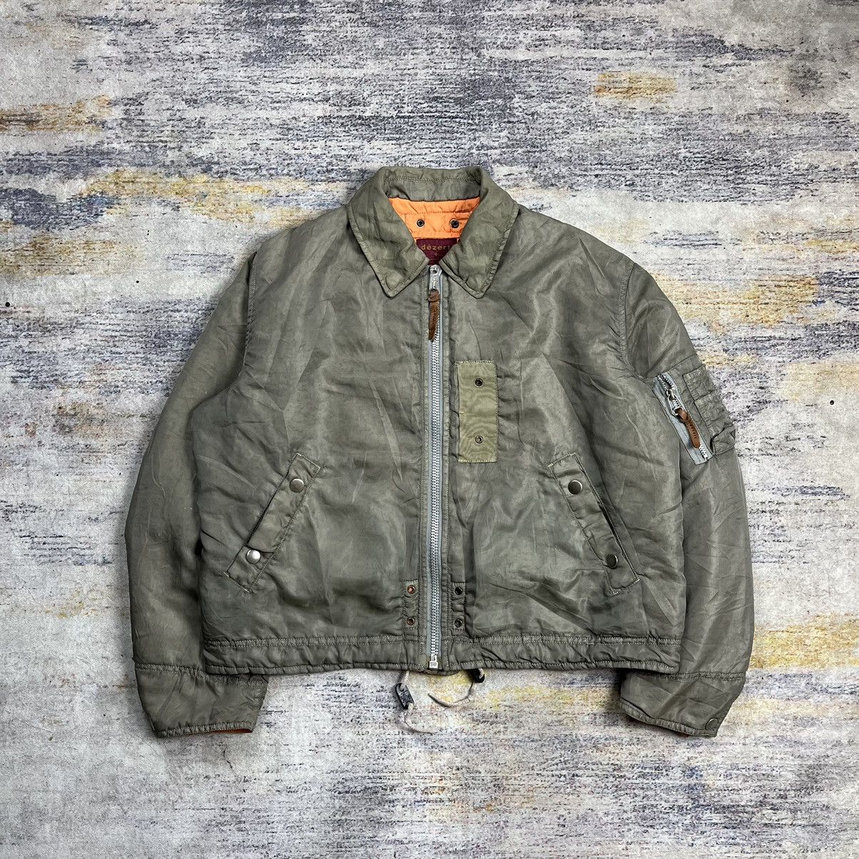 90s Dezert ボンバージャケット DIESEL（ディーゼル）の「レディース ニット ボンバージャケット