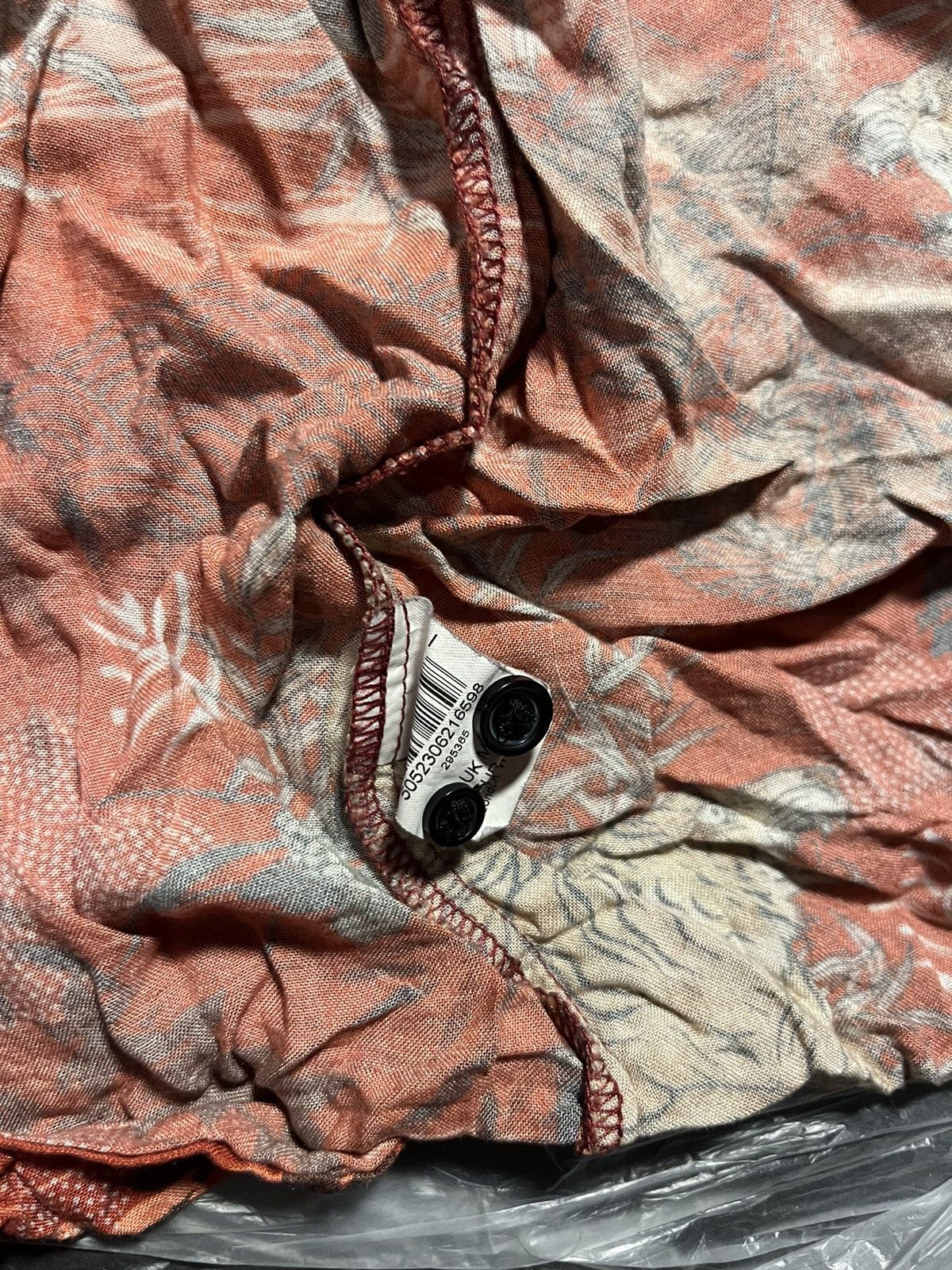 Japanese Brand River Island Lightweight Printed Shirt (2010s - Early 2020s) Size US M / EU 48-50 / 2 - 3 Thumbnail