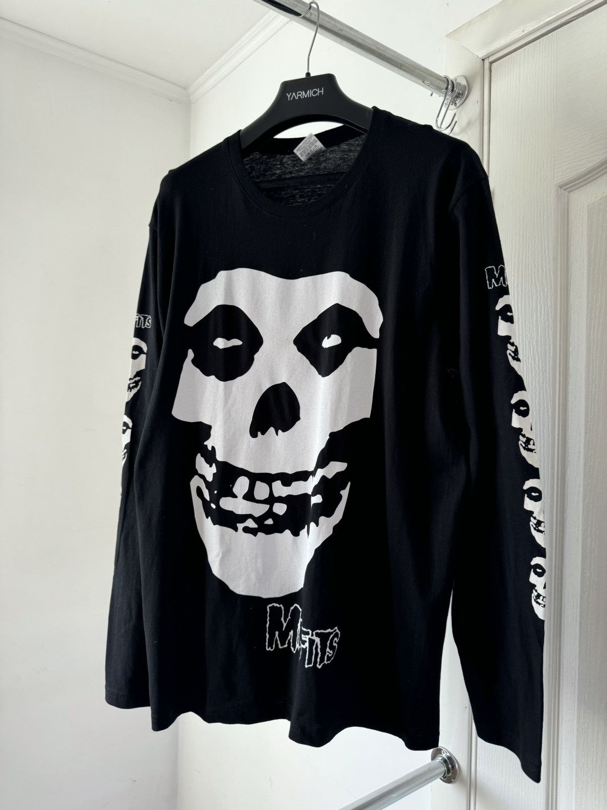 Band Tees Misfits Y2K Faced Longsleeve Tee Size US XL / EU 56 / 4 - 5 Thumbnail