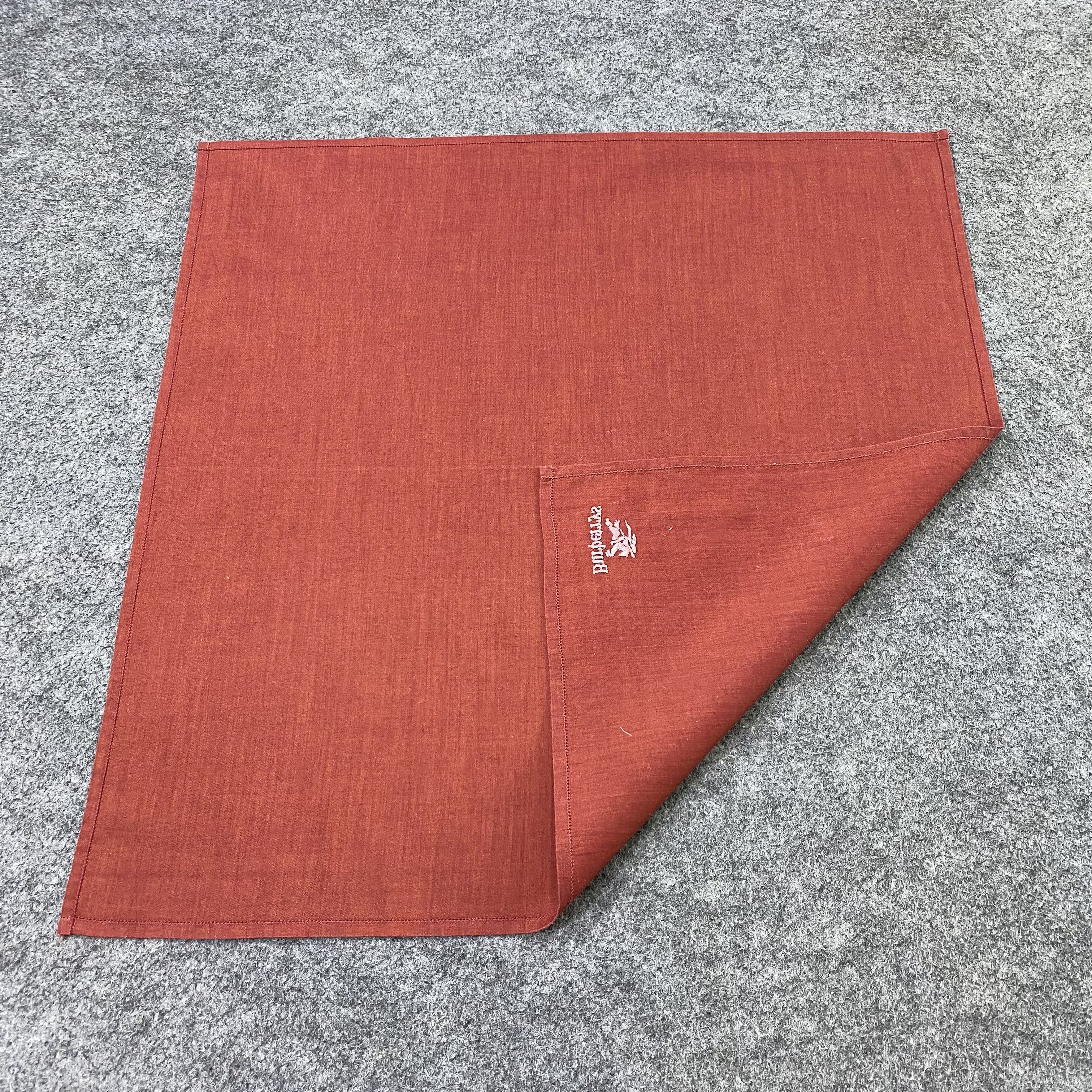 Burberry Vintage Burberry Handkerchief / Bandana / Neckerchief-B2205 Size ONE SIZE - 5 Thumbnail