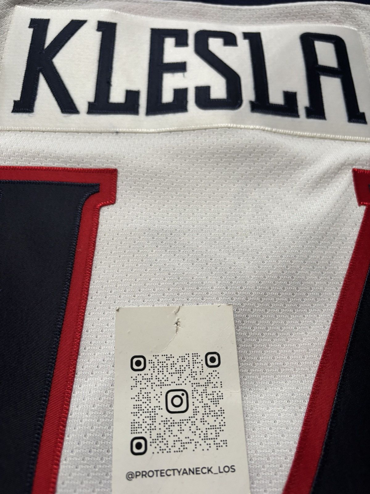 Ccm 2001 Columbus Blue Jacket Rostislav Klesla Hockey Jersey Size US L / EU 52-54 / 3 - 5 Thumbnail