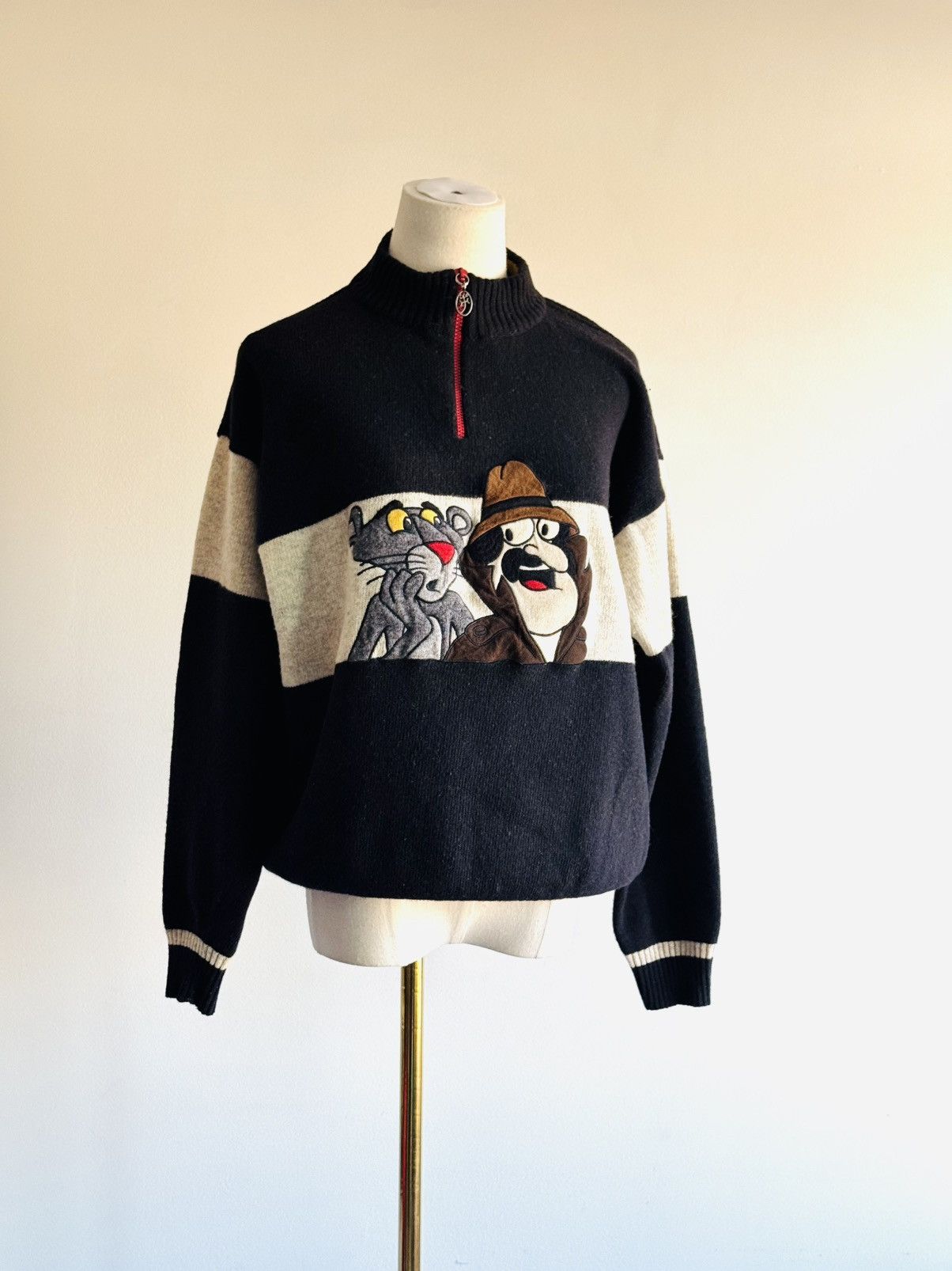 Jean Charles De Castelbajac Jc De Castelbajac Pink Panther cartoon sweater Size US M / EU 48-50 / 2 - 7 Thumbnail