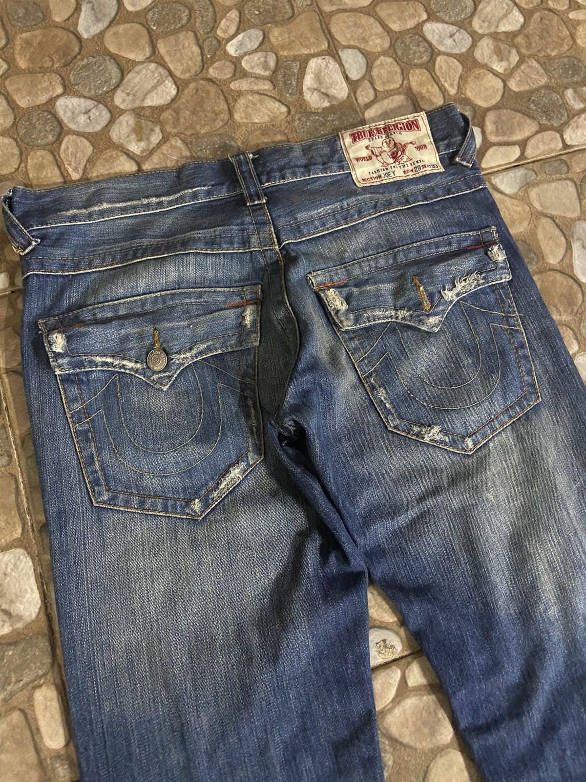 True Religion VTG TRUE RELIGION FLARE DENIM PANTS Size US 33 - 6 Thumbnail