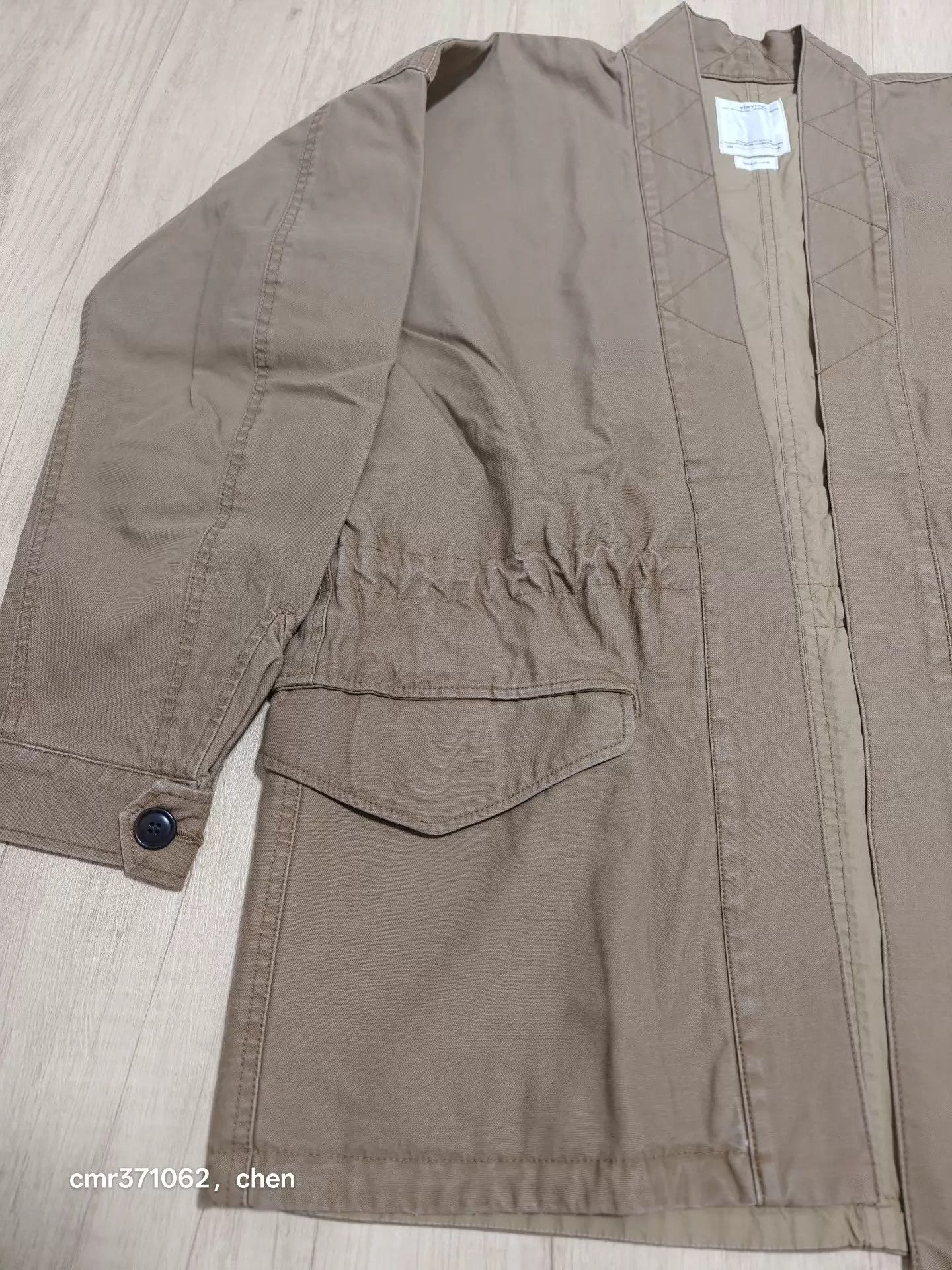 Visvim visvim 19AW Sanjuro Benny Military Robe JKT Brown3 Size US L / EU 52-54 / 3 - 3 Thumbnail
