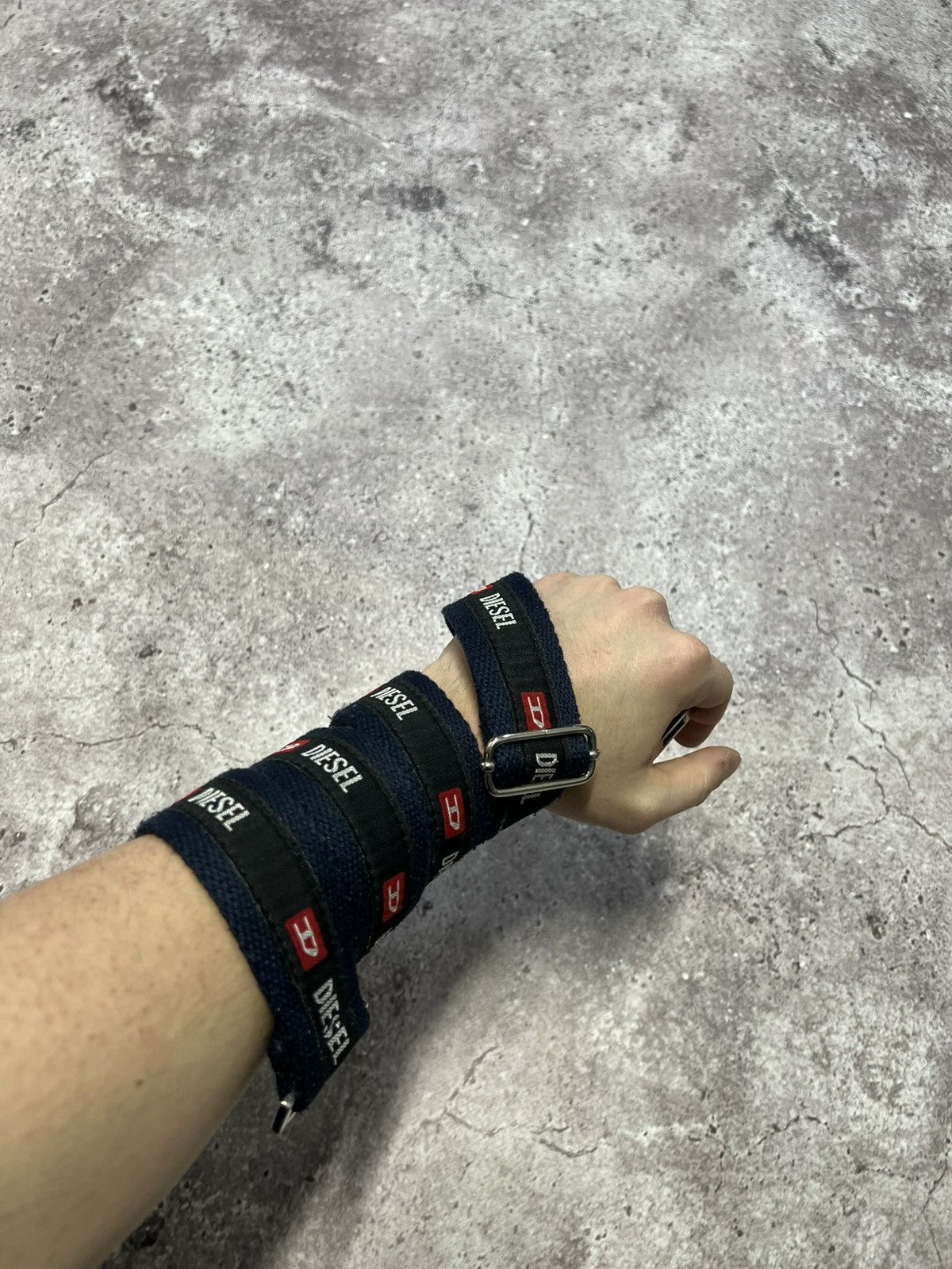 Diesel Vintage Diesel Y2k Belt Monogram Big Logo Japanesse Size ONE SIZE - 4 Thumbnail