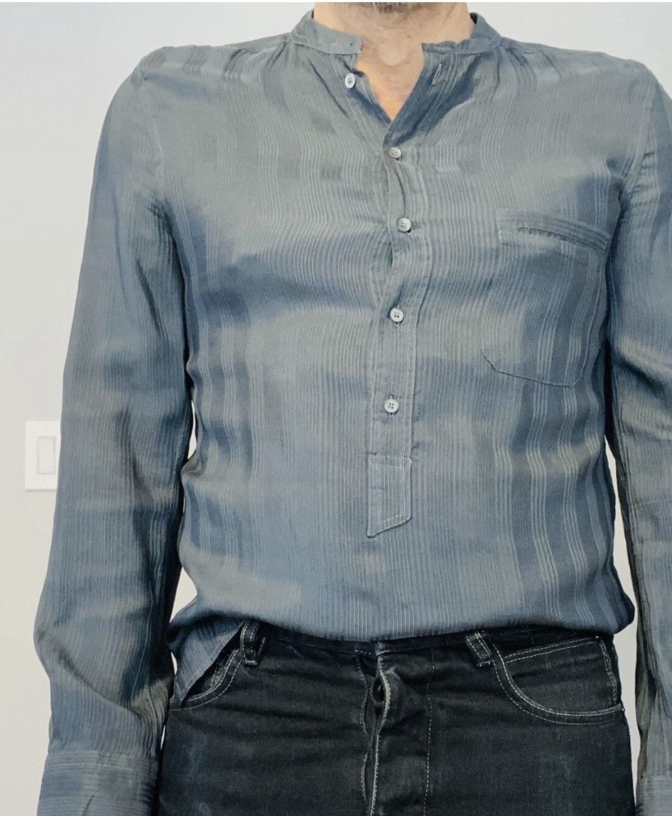 Balenciaga Balenciaga Men Silk Shirt Size US M / EU 48-50 / 2 - 4 Thumbnail