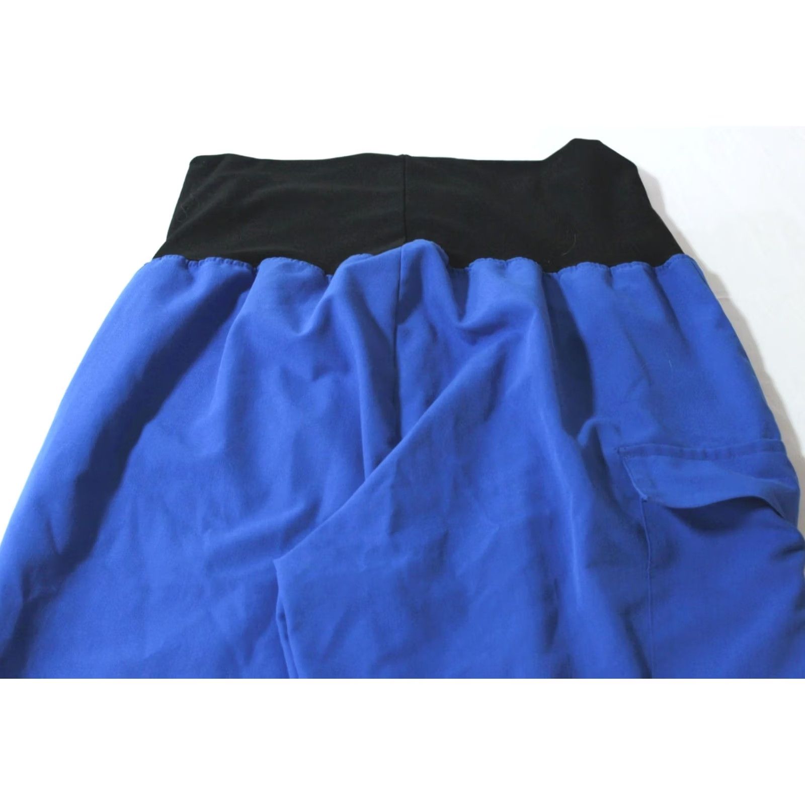 Vintage Medline Women's Ocean Ave Cargo Scrub Pants CL8 Blue Small Size 28" / US 6 / IT 42 - 5 Thumbnail