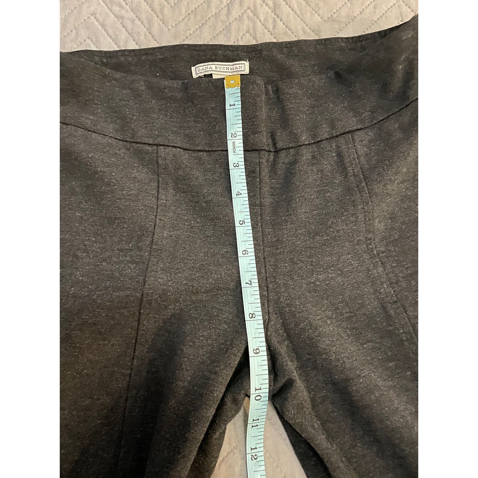 Other Dana Buchman Women’s Size S Dark Gray Stretch Dress Slacks Size 26" / US 2 / IT 38 - 7 Thumbnail
