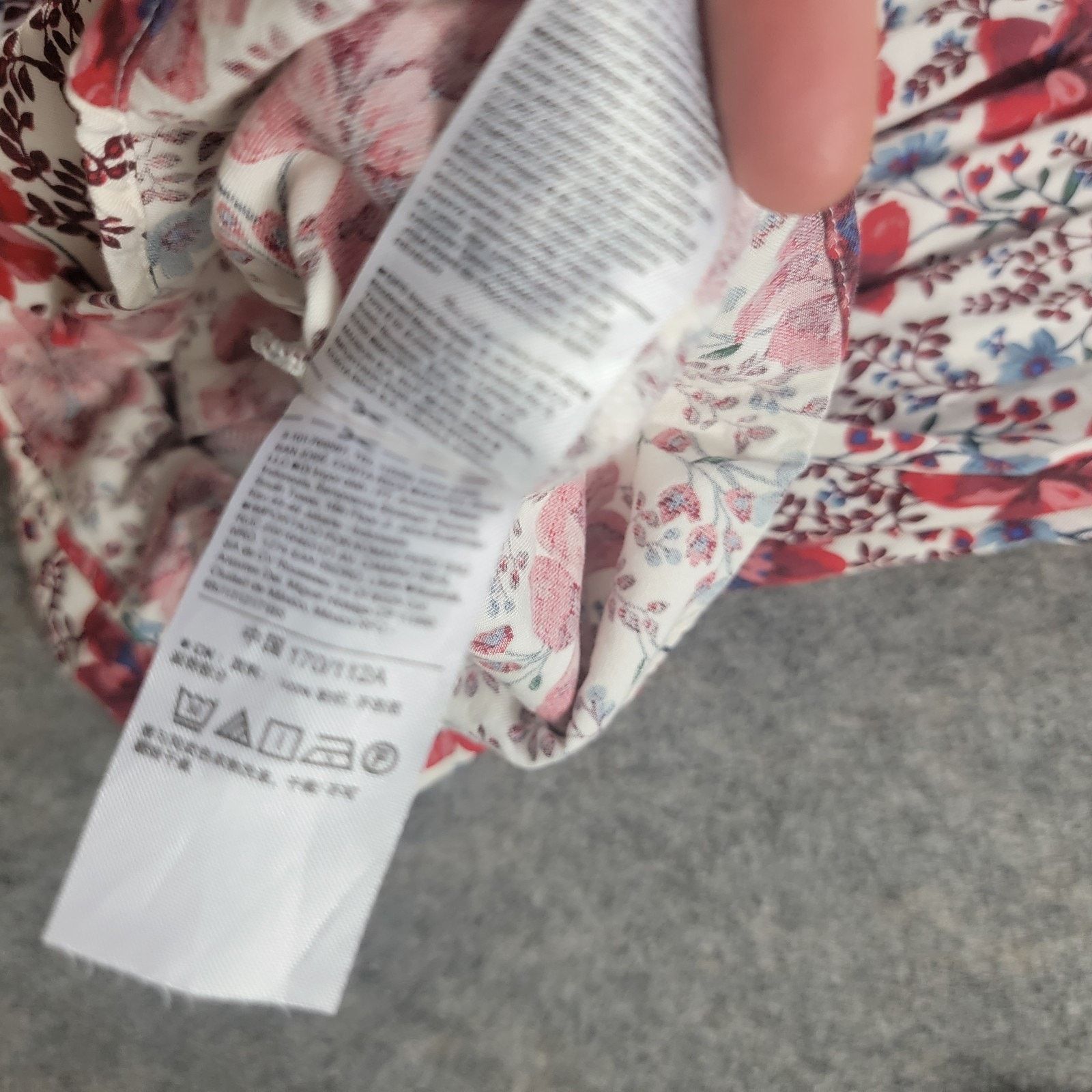 Old Navy Old Navy Waist-Defined Floral V-Neck Dress Long Sleeve Size XL / US 12-14 / IT 48-50 - 9 Thumbnail