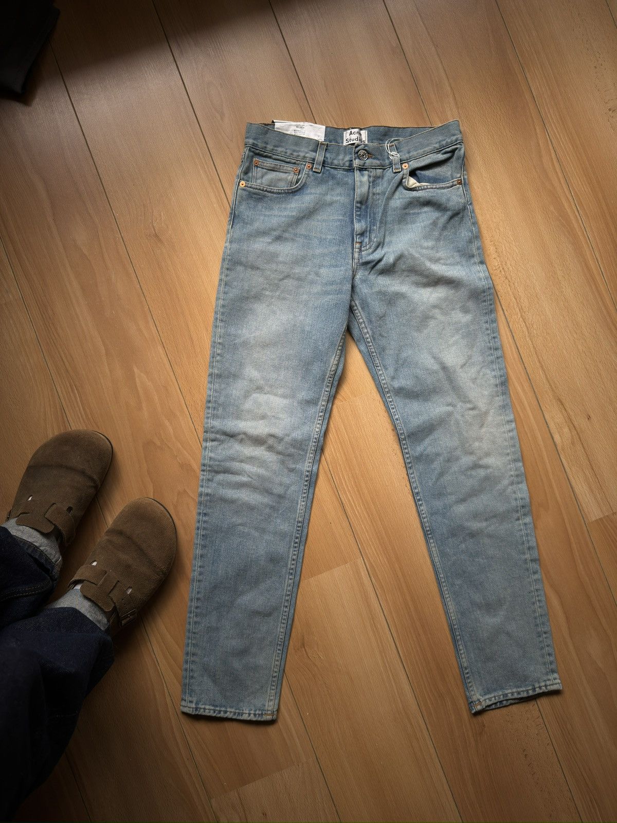 Acne Studios Acne studios blue pants Size US 28 / EU 44 - 2 Thumbnail