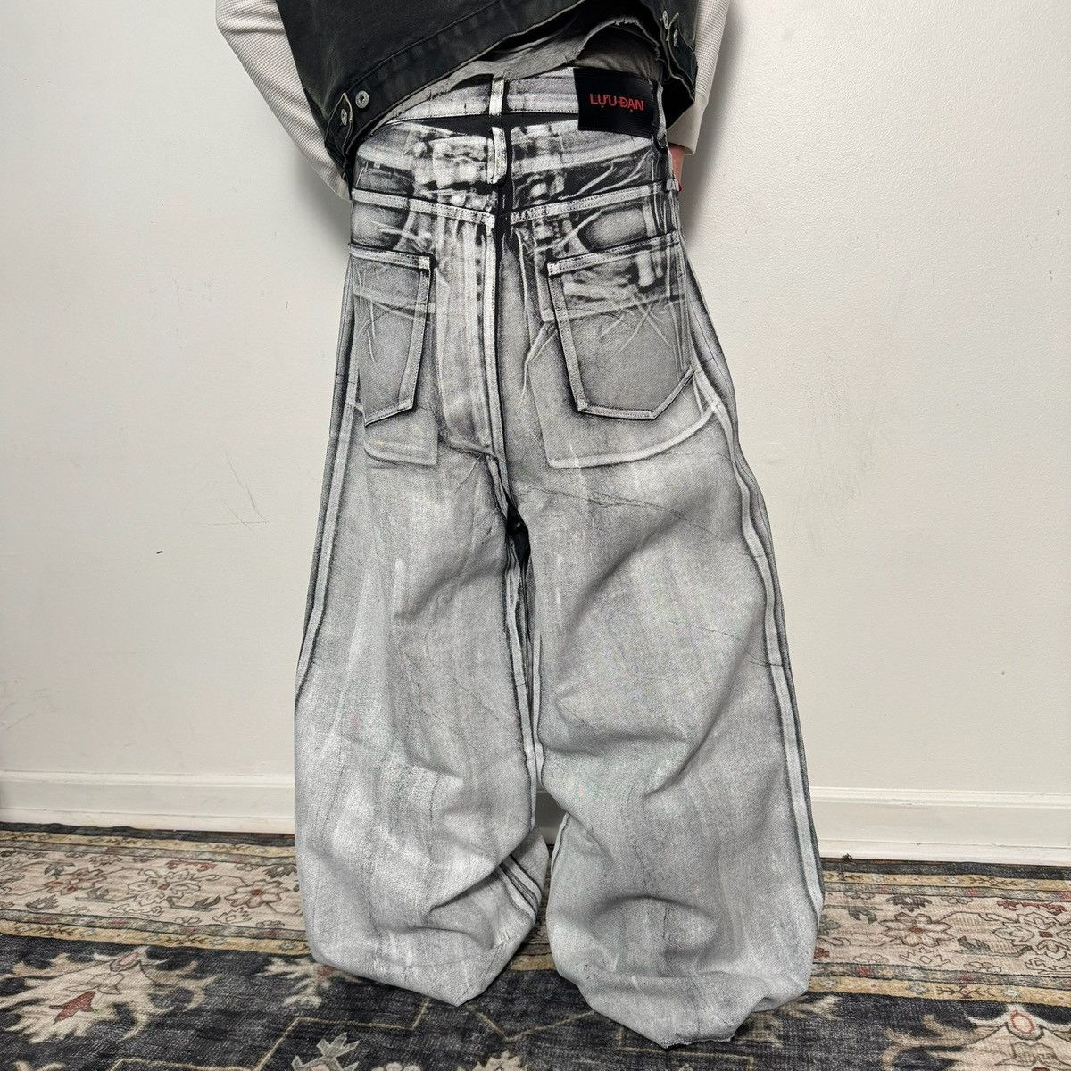 LUU DAN LUU DAN radiation dumpster denim jeans size 32 Size US 32 / EU 48 - 11 Thumbnail