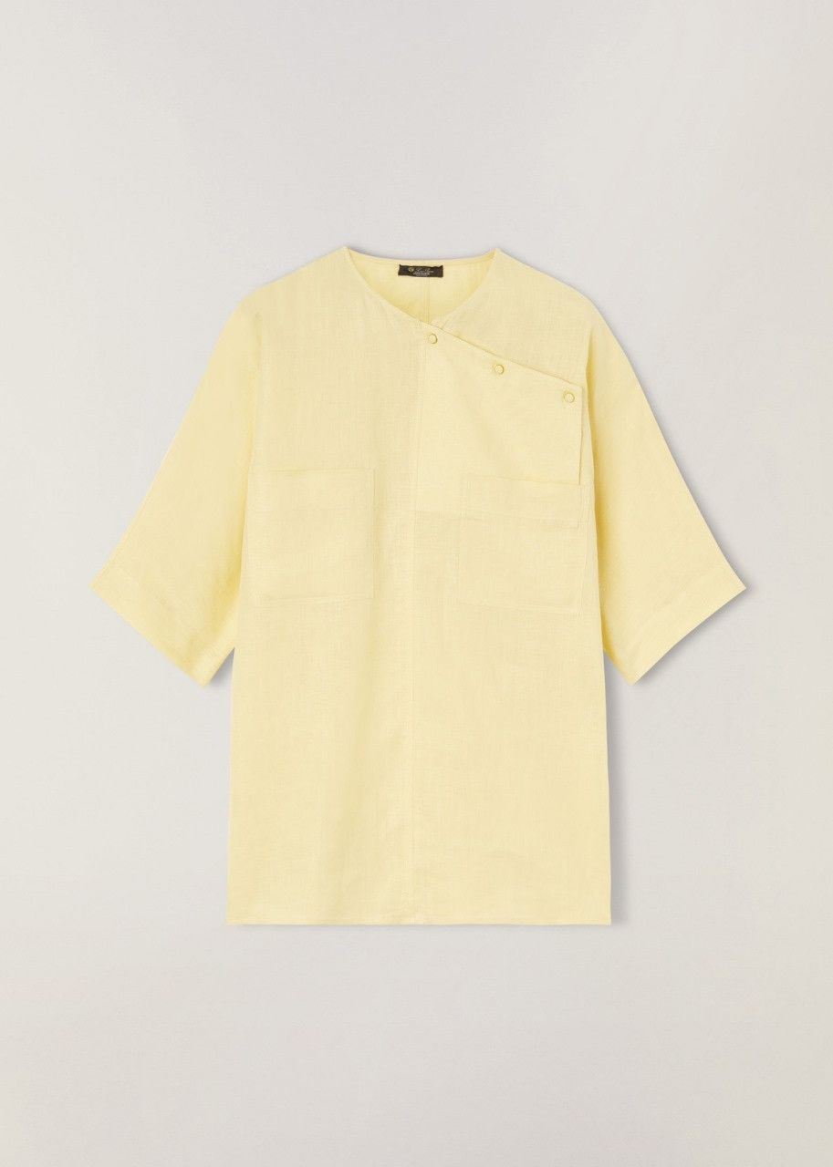 Loro Piana o1srvl11e0524 Shirt in Calfskin Size M / US 6-8 / IT 42-44 - 1 Thumbnail