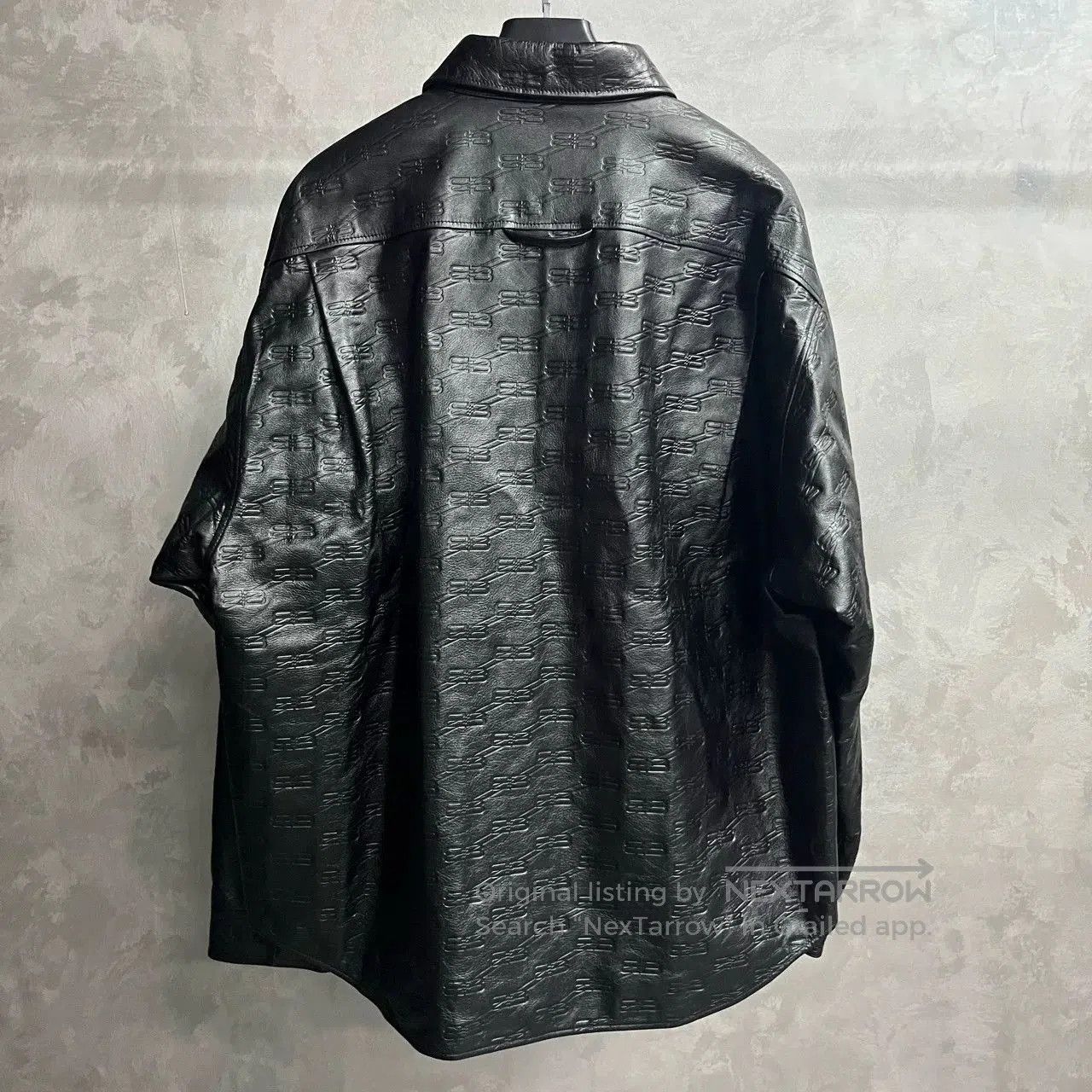 Balenciaga Balenciaga Black Logo Leather Jacket. Size US S / EU 44-46 / 1 - 4 Thumbnail