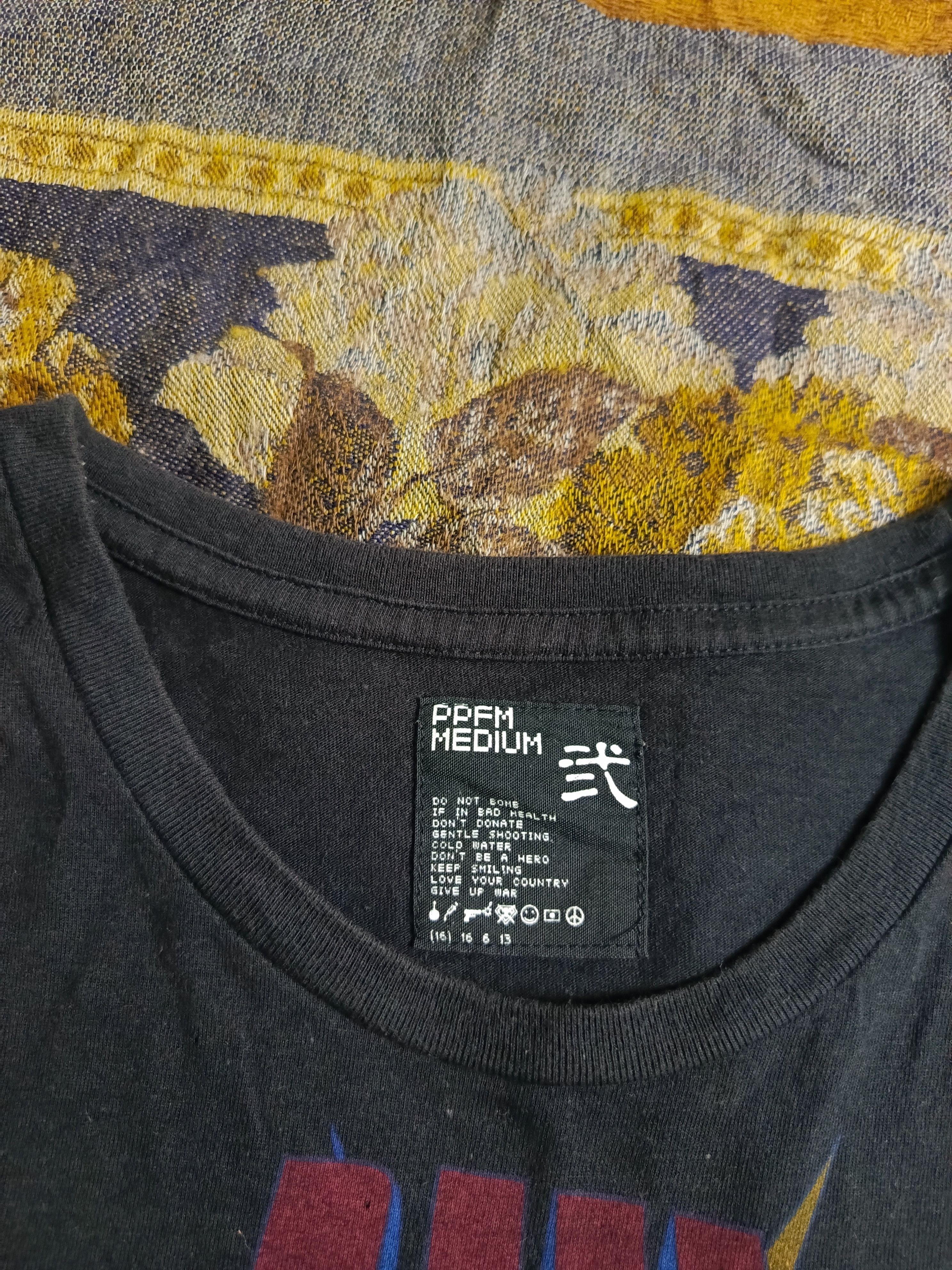 PPFM PPFM Beef Super Bowl T-Shirt – Rare Comic Style Streetwear Size US M / EU 48-50 / 2 - 3 Thumbnail
