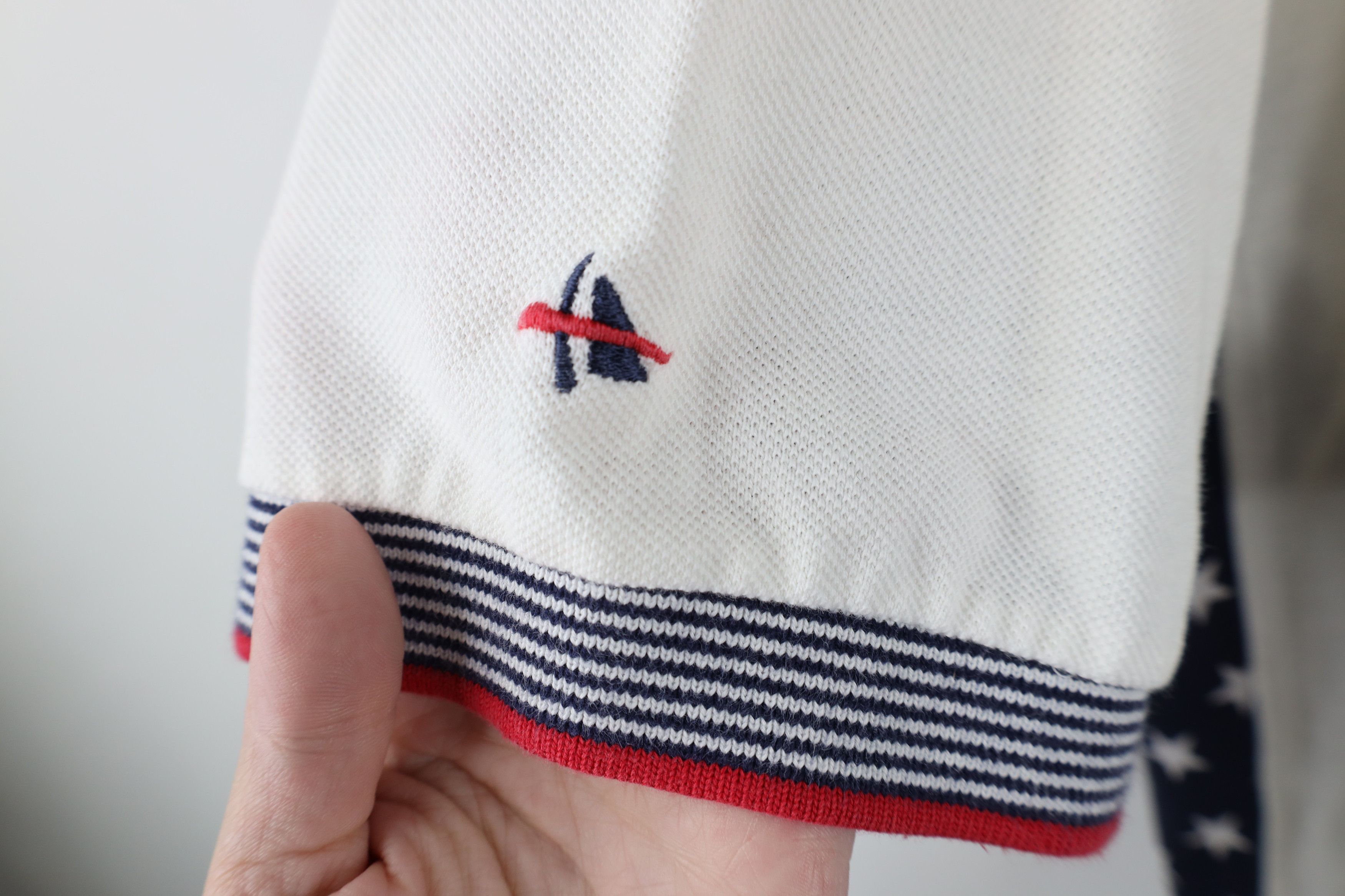 Vintage Vintage 90s Cleveland Indians Baseball USA Flag Polo Shirt Size US XL / EU 56 / 4 - 8 Thumbnail