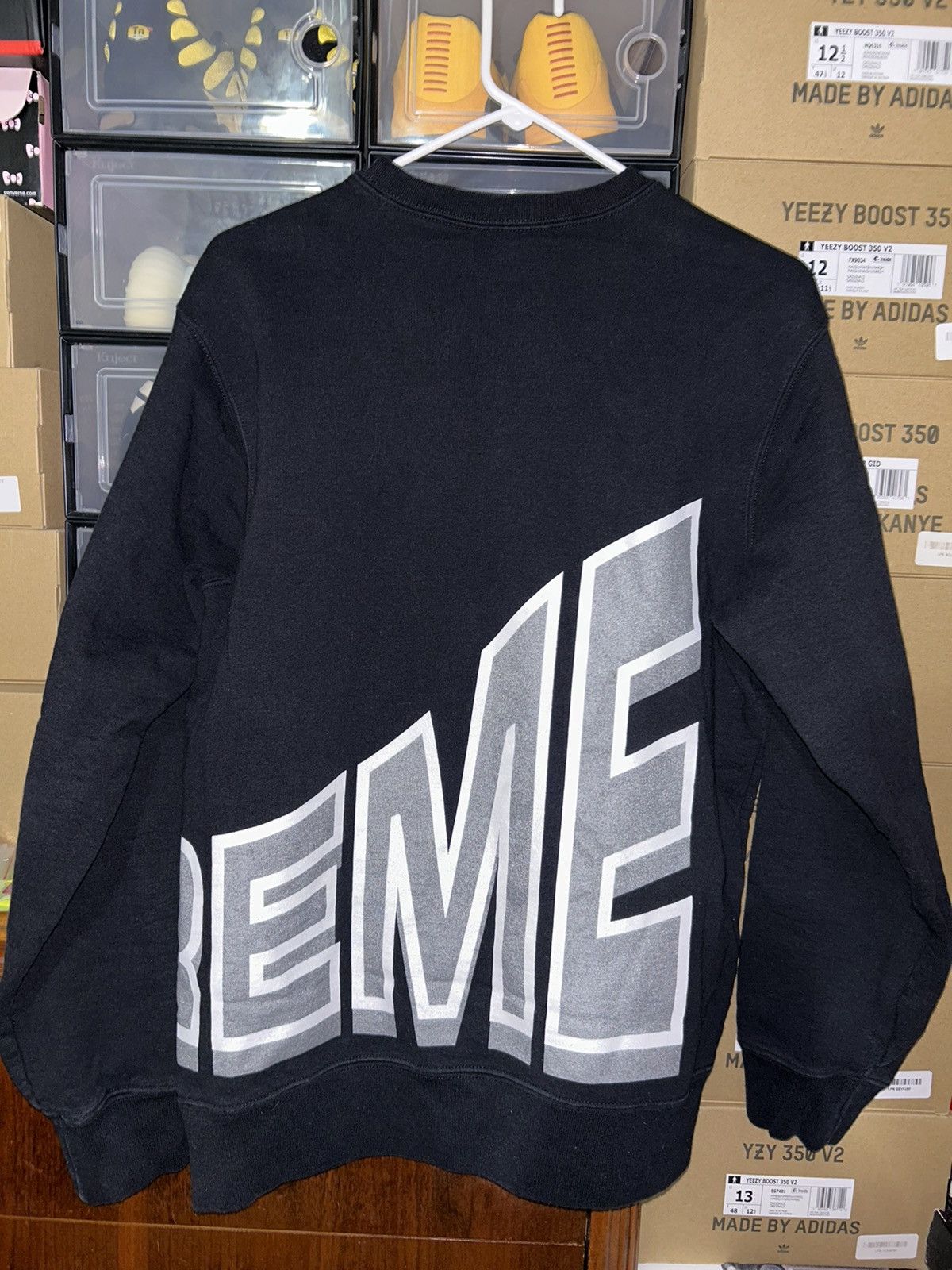 Supreme Supreme Side Arc Crewneck Sweatshirt SS18 size Medium VNDS Size US M / EU 48-50 / 2 - 6 Thumbnail
