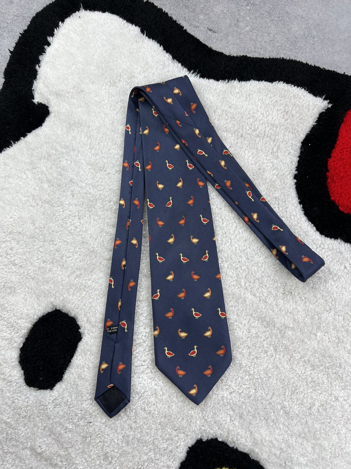 Stefano Ricci Vintage Stefano Ricci Italy Silk Luxury Duck Tie Size ONE SIZE - 1 Thumbnail