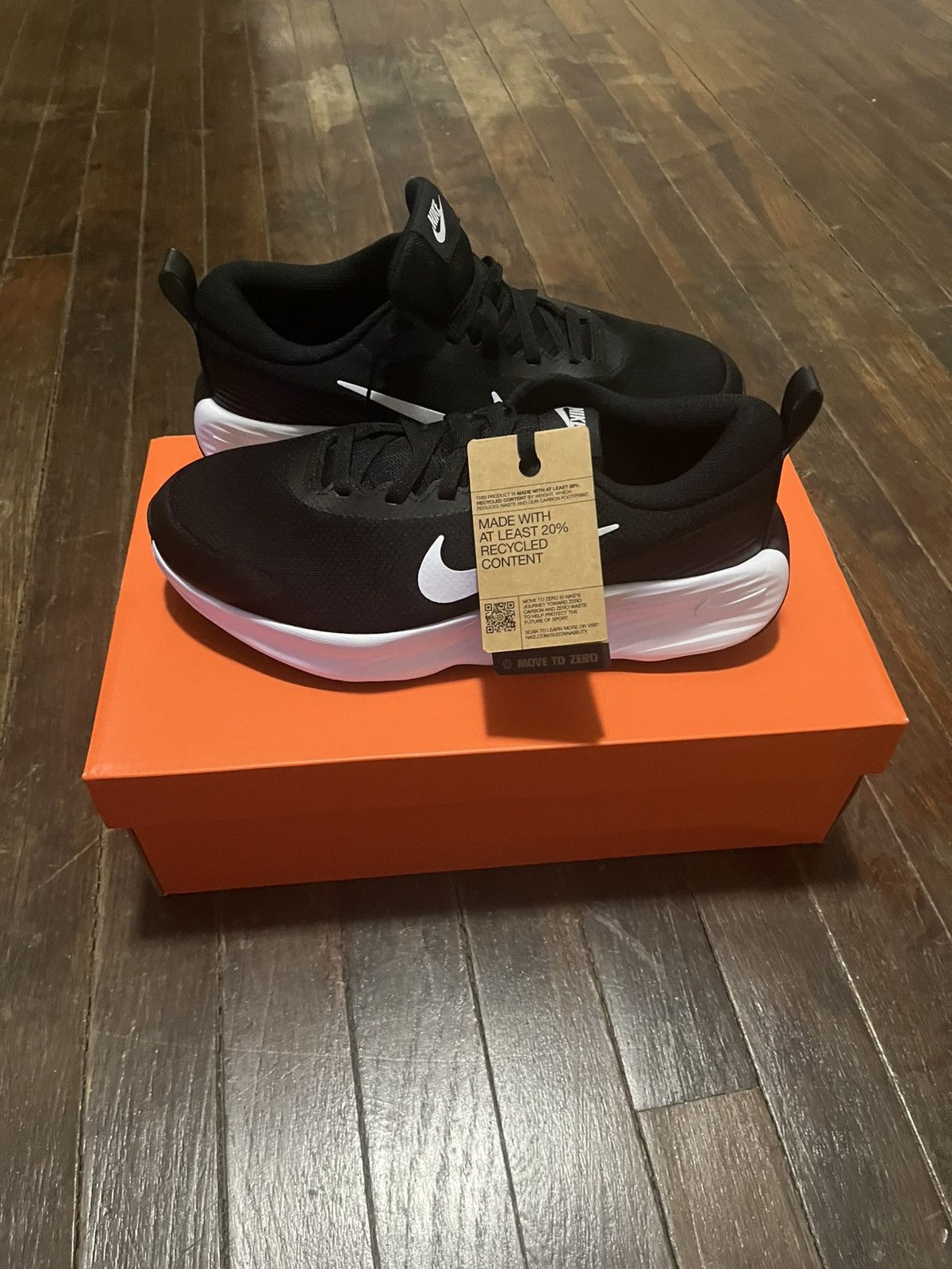 Nike Nike Revolution 6 Running Shoes - Gray/Black Brand New Size US 10.5 / EU 43-44 - 10 Thumbnail