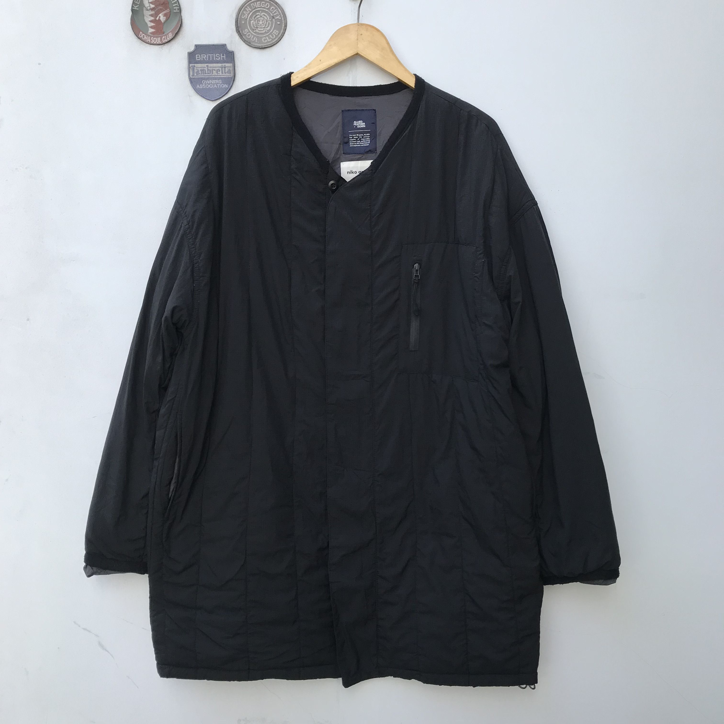 Designer × Japanese Brand NIKO AND X allied feather down Black colorway Puffer Quilted Size US XL / EU 56 / 4 - 5 Thumbnail