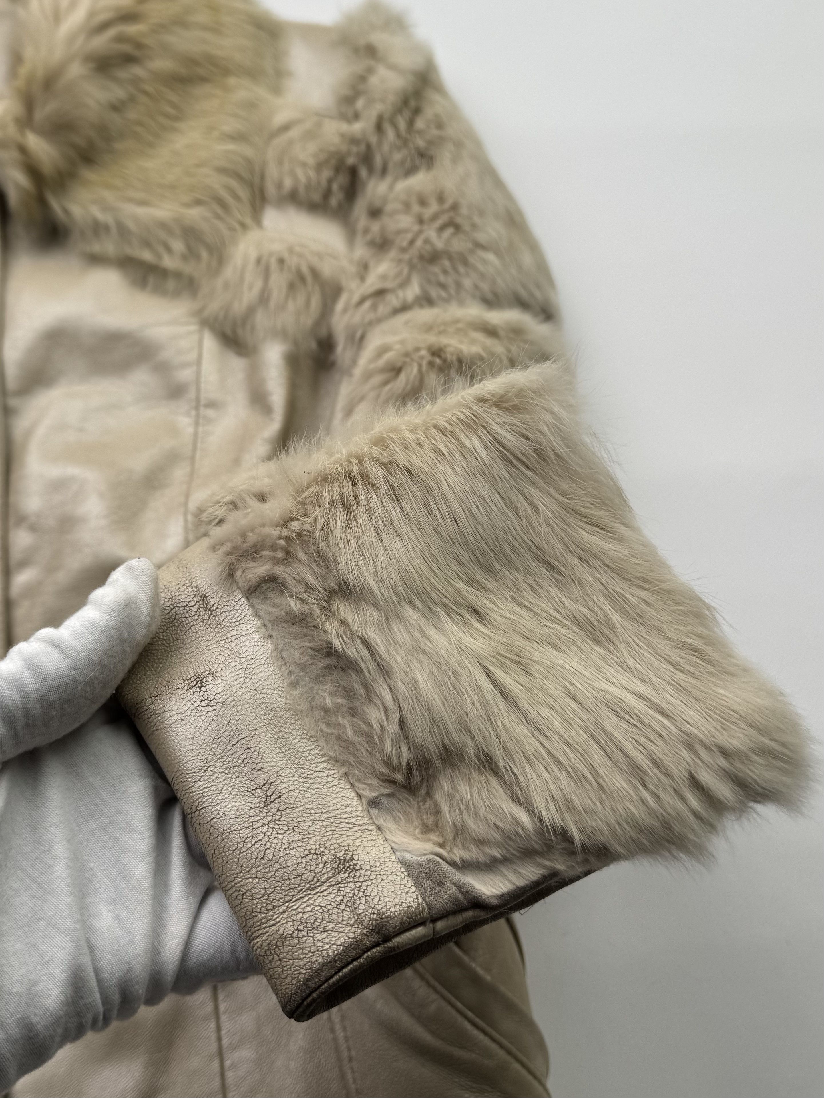 Vintage Vintage Real Fur/Leather Cropped Jacket B562(V355)E2 Size S / US 4 / IT 40 - 7 Thumbnail