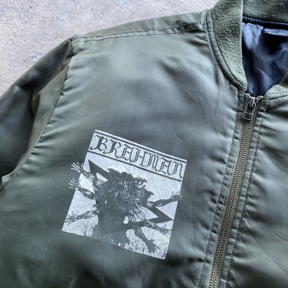 Band Tees × Japanese Brand BRAHMAN Japanese Punk Band Bomber Jacket Size US L / EU 52-54 / 3 - 4 Thumbnail