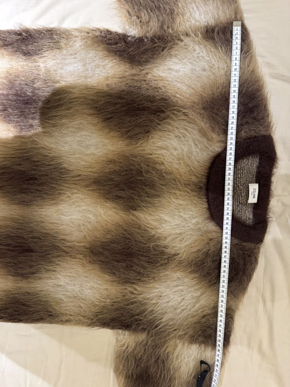 Celine Celine cropped mohair sweater Size US S / EU 44-46 / 1 - 11 Thumbnail
