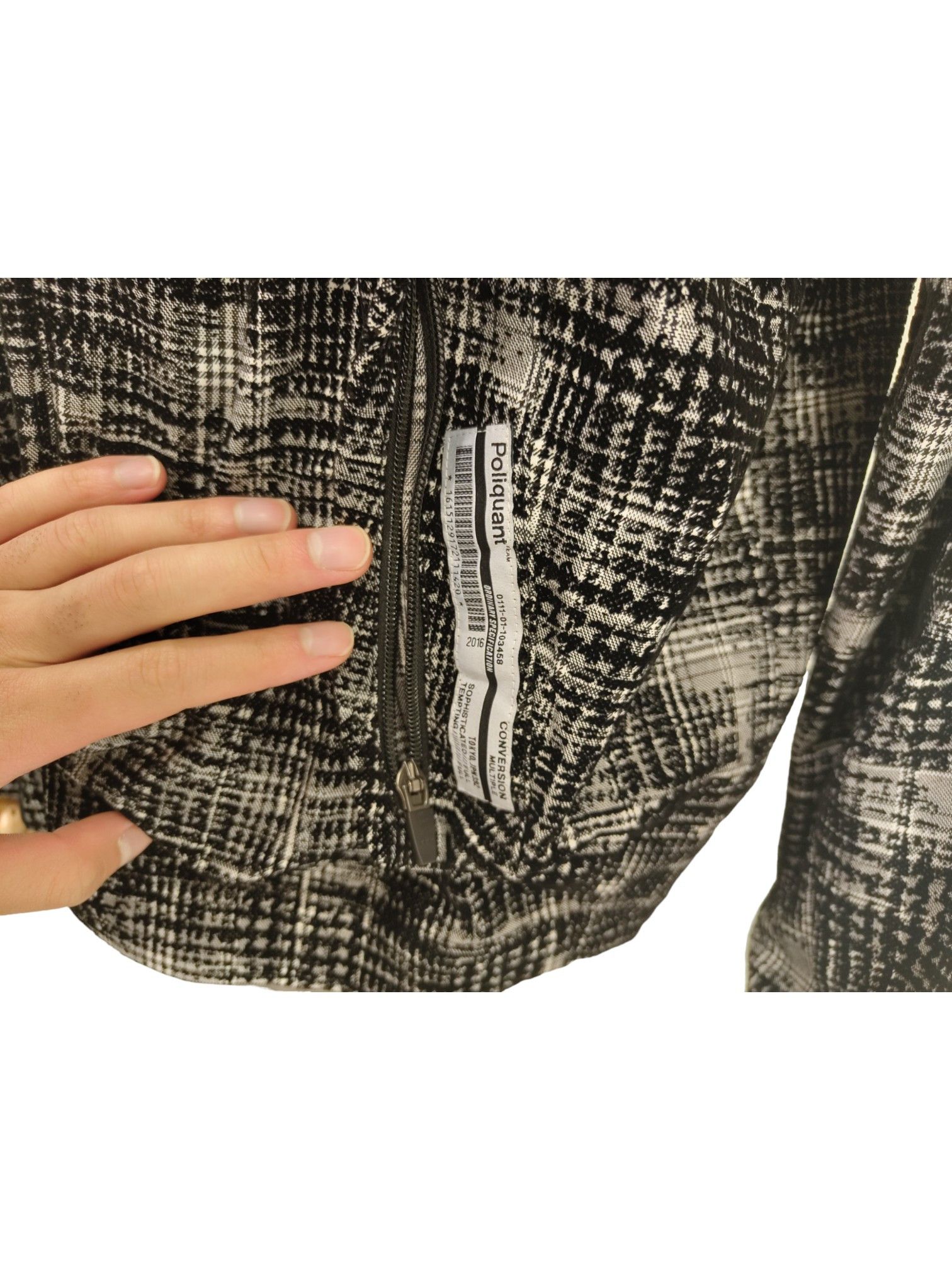 Other Poliquant Checkered Shirt Jacket Size US L / EU 52-54 / 3 - 6 Thumbnail