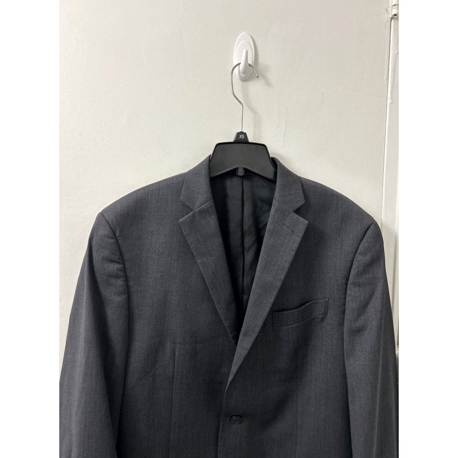 Michael Kors Michael Kors Blazer Mens Sz 42R Gray 100% Wool 2 Buttons Sport Jacket Size 42R - 2 Thumbnail
