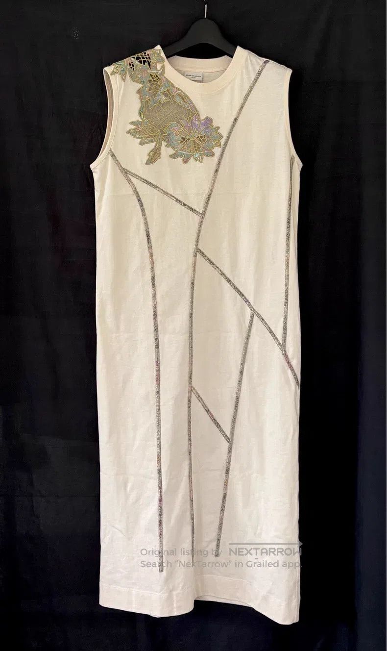 Dries Van Noten Dries Van Noten Embroidered Sleeveless Dress Size S / US 4 / IT 40 - 1 Thumbnail