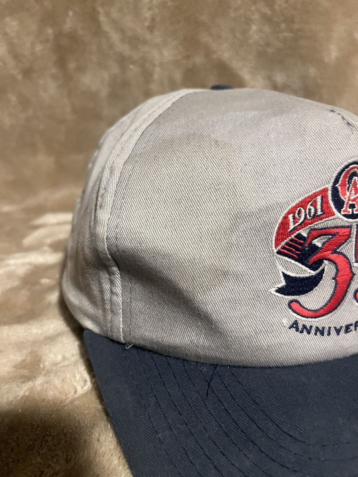 Majestic Vintage 90’s 1995 California Angels 35th Anniversary NBL Cap Size ONE SIZE - 2 Thumbnail