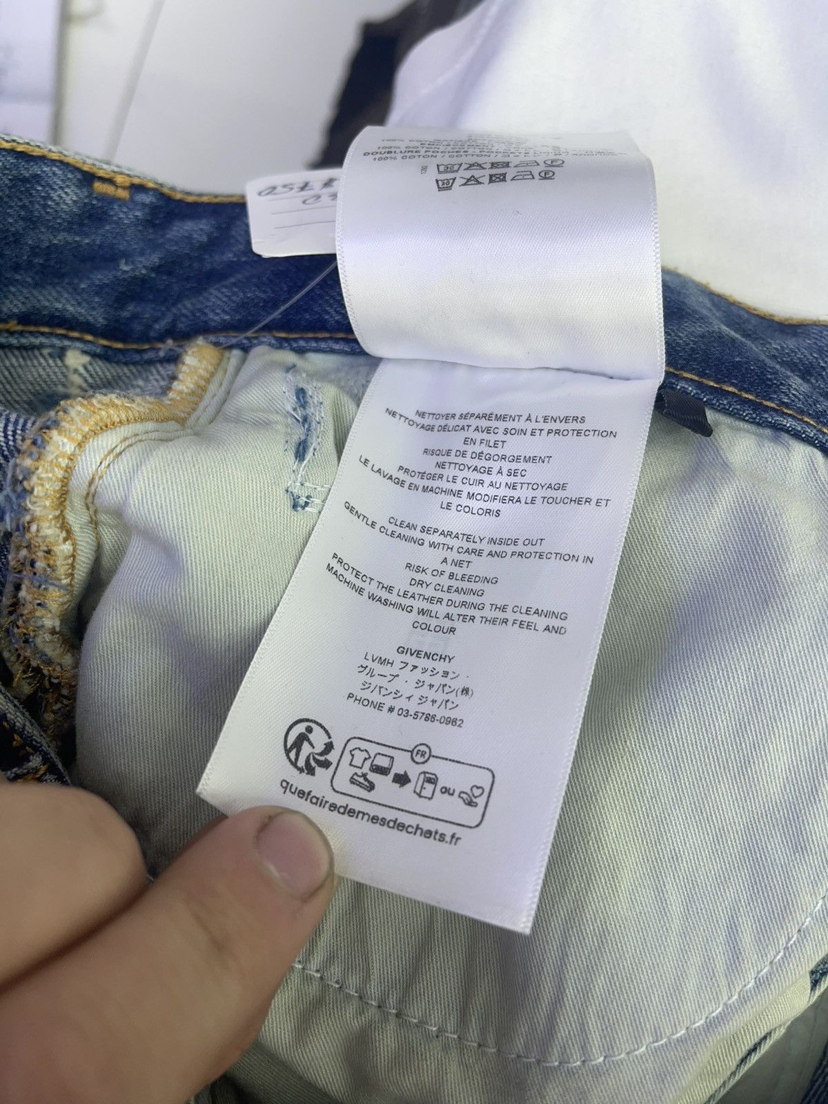 Givenchy Givenchy jeans (blue) Size US 30 / EU 46 - 10 Thumbnail