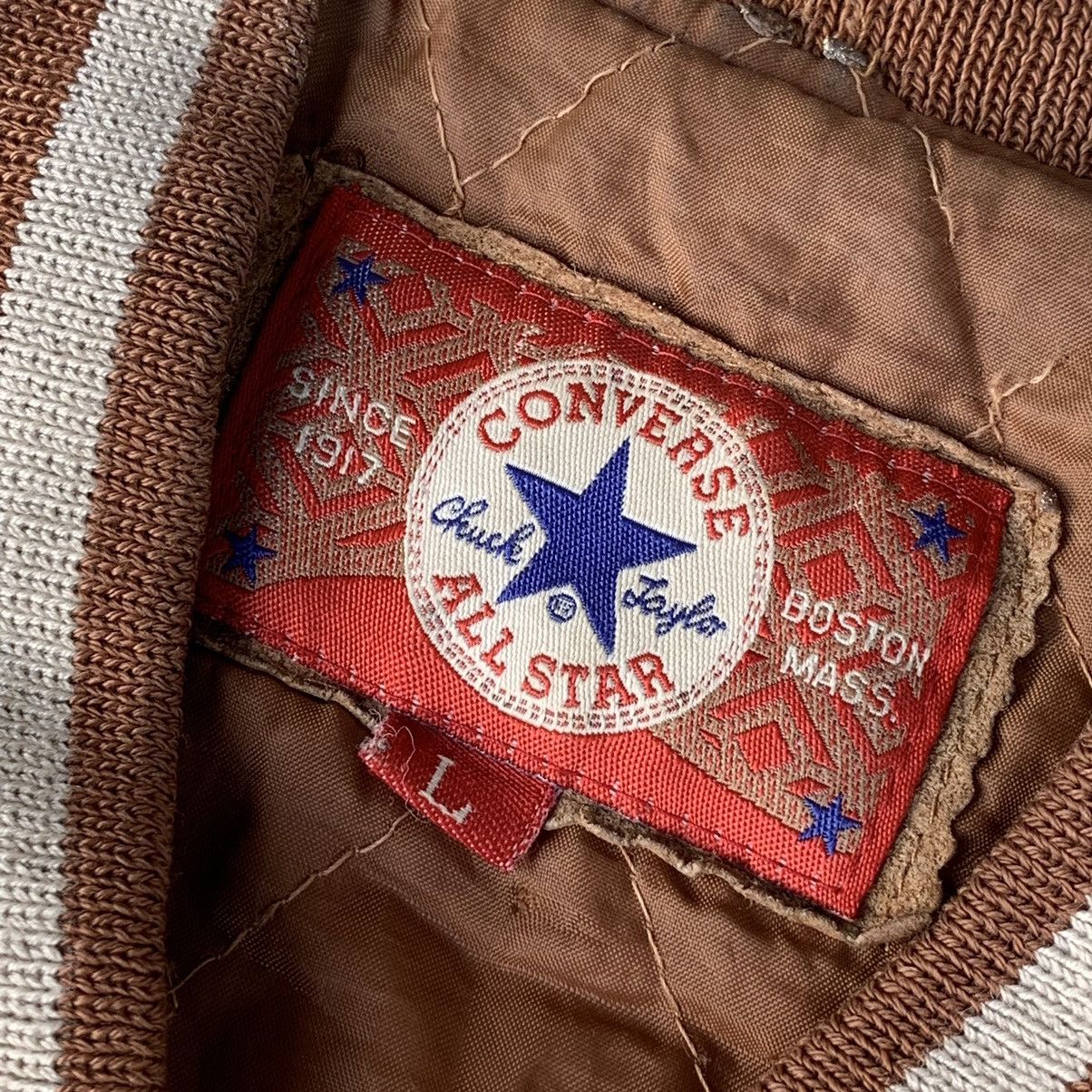 Converse Converse varsity USA embroided. suede leather Jacket vintage Size US L / EU 52-54 / 3 - 13 Thumbnail
