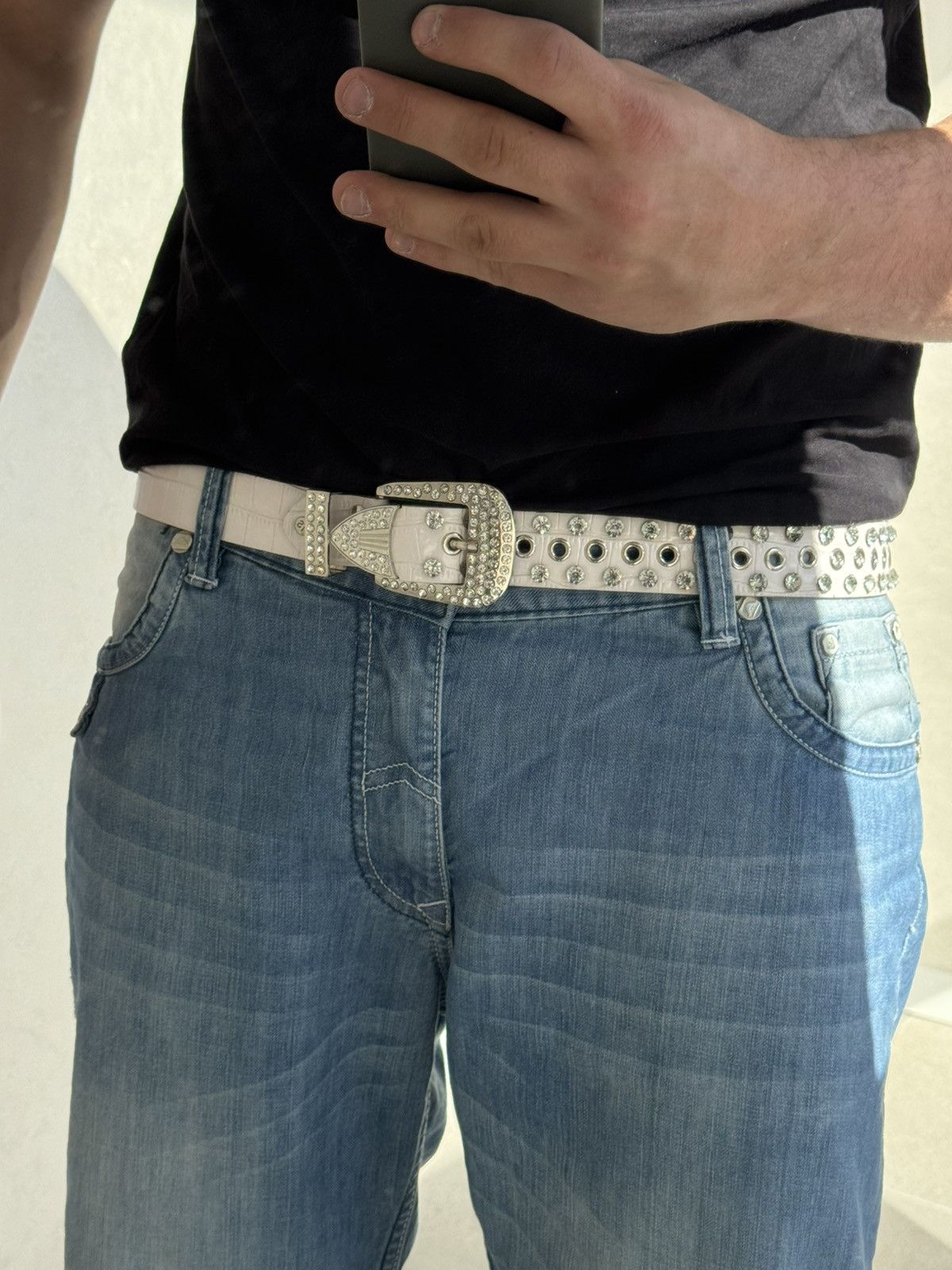 Other Number Nine Y2K JAPANESE BELT GOTH PUNK RAVE KANYE STYLE Size ONE SIZE - 2 Thumbnail