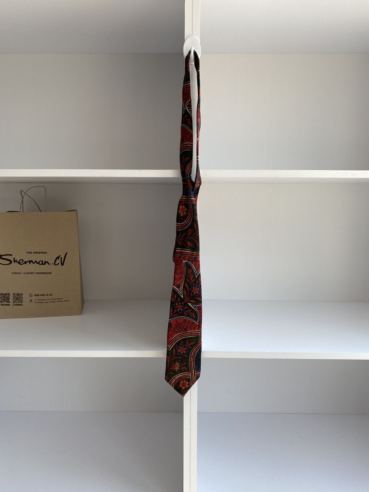 Burberry × Vintage Vintage Burberry Tie Size ONE SIZE - 3 Thumbnail