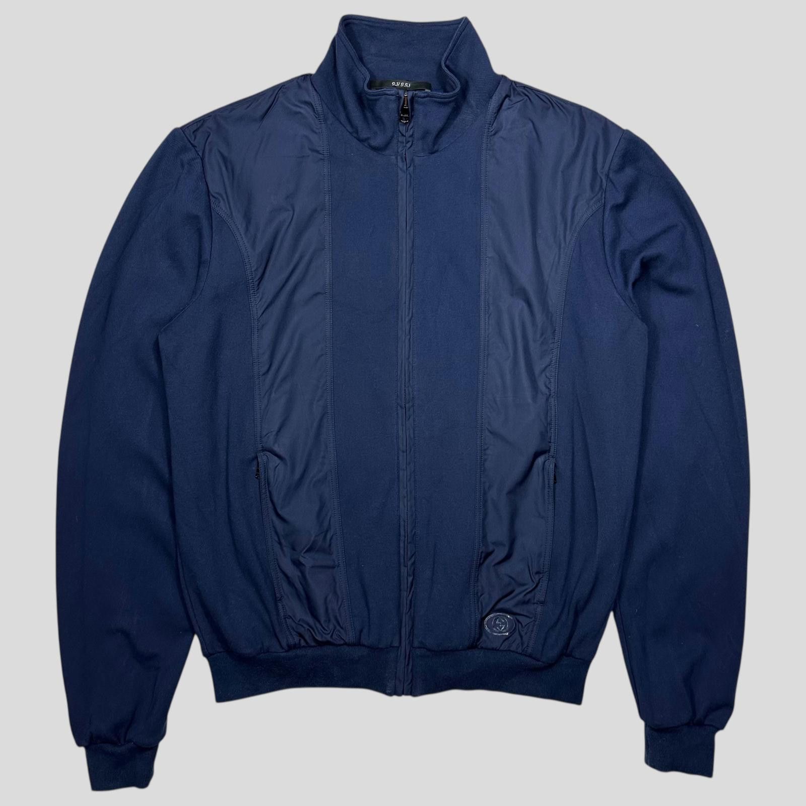 Gucci Gucci GG Logo Nylon Panelled Polyester Track Jacket - S/M Size US S / EU 44-46 / 1 - 1 Thumbnail