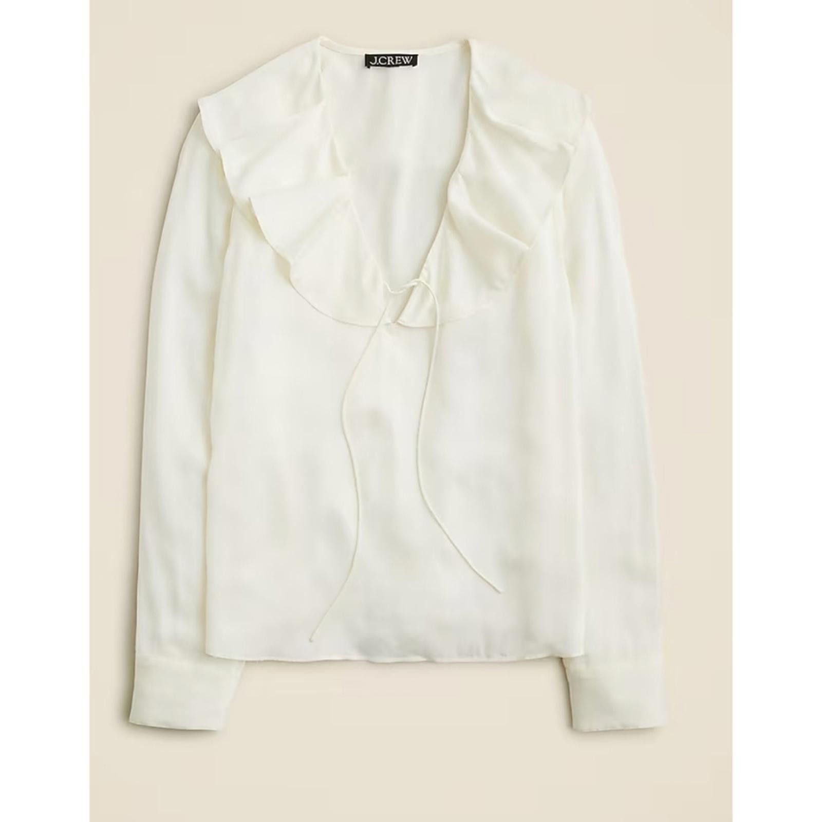 J.Crew J Crew Goldie top in satin Size XS / US 0-2 / IT 36-38 - 1 Thumbnail
