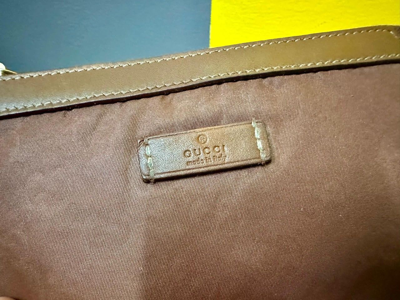 Gucci Authentic Gucci Guccisima Nylon Small Pouch Size ONE SIZE - 8 Thumbnail