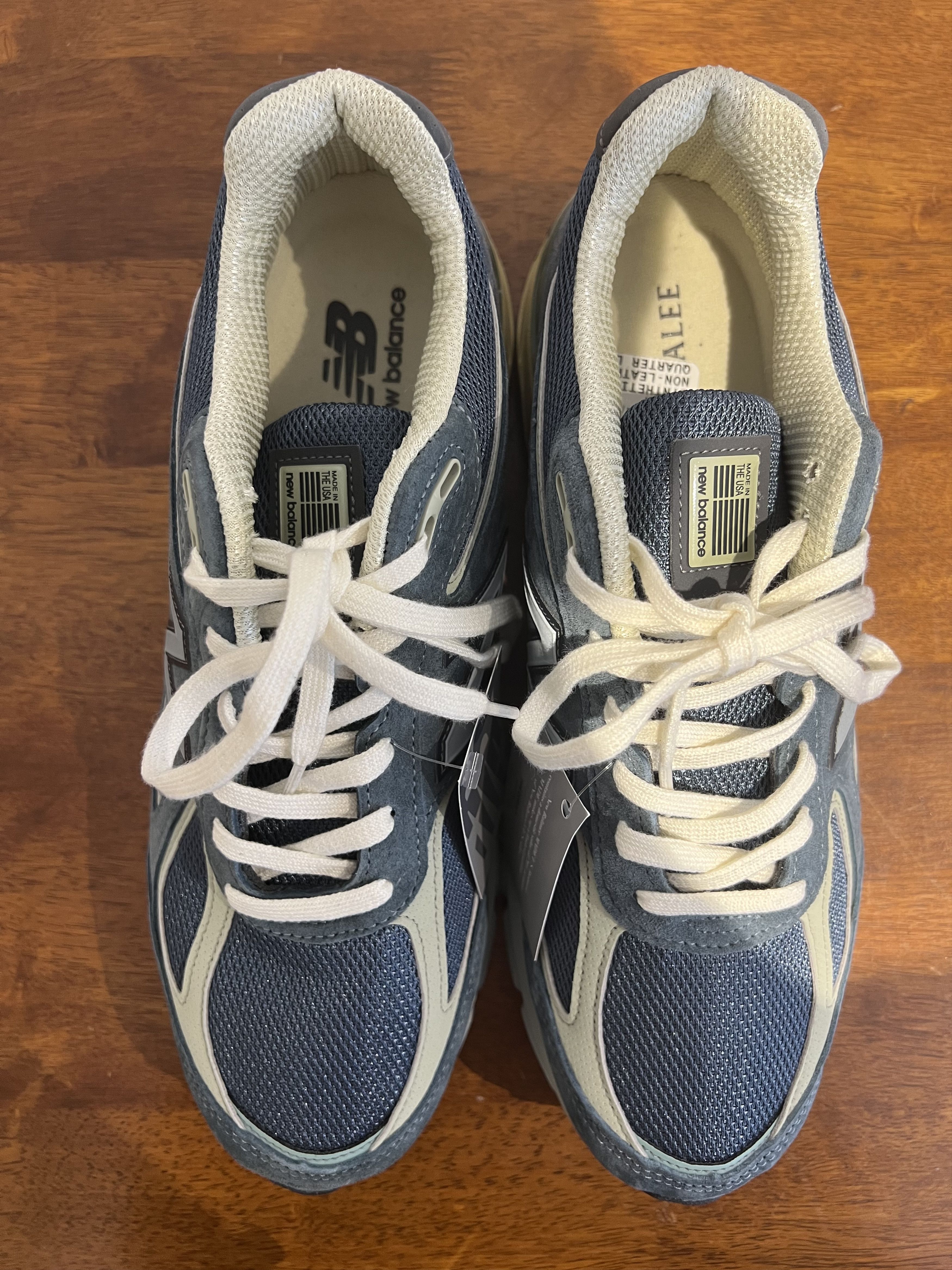 Auralee × New Balance 💚 Auralee x New Balance 990v4 MADE in USA Blue US 11 NEW Size US 11 / EU 44 - 13 Thumbnail