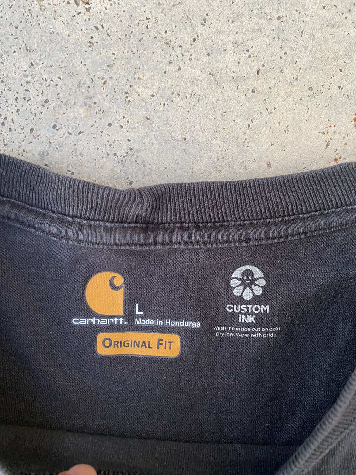 Carhartt Distressed Carhartt Heavy Cotton Long Sleeve T-Shirt Size US L / EU 52-54 / 3 - 4 Thumbnail