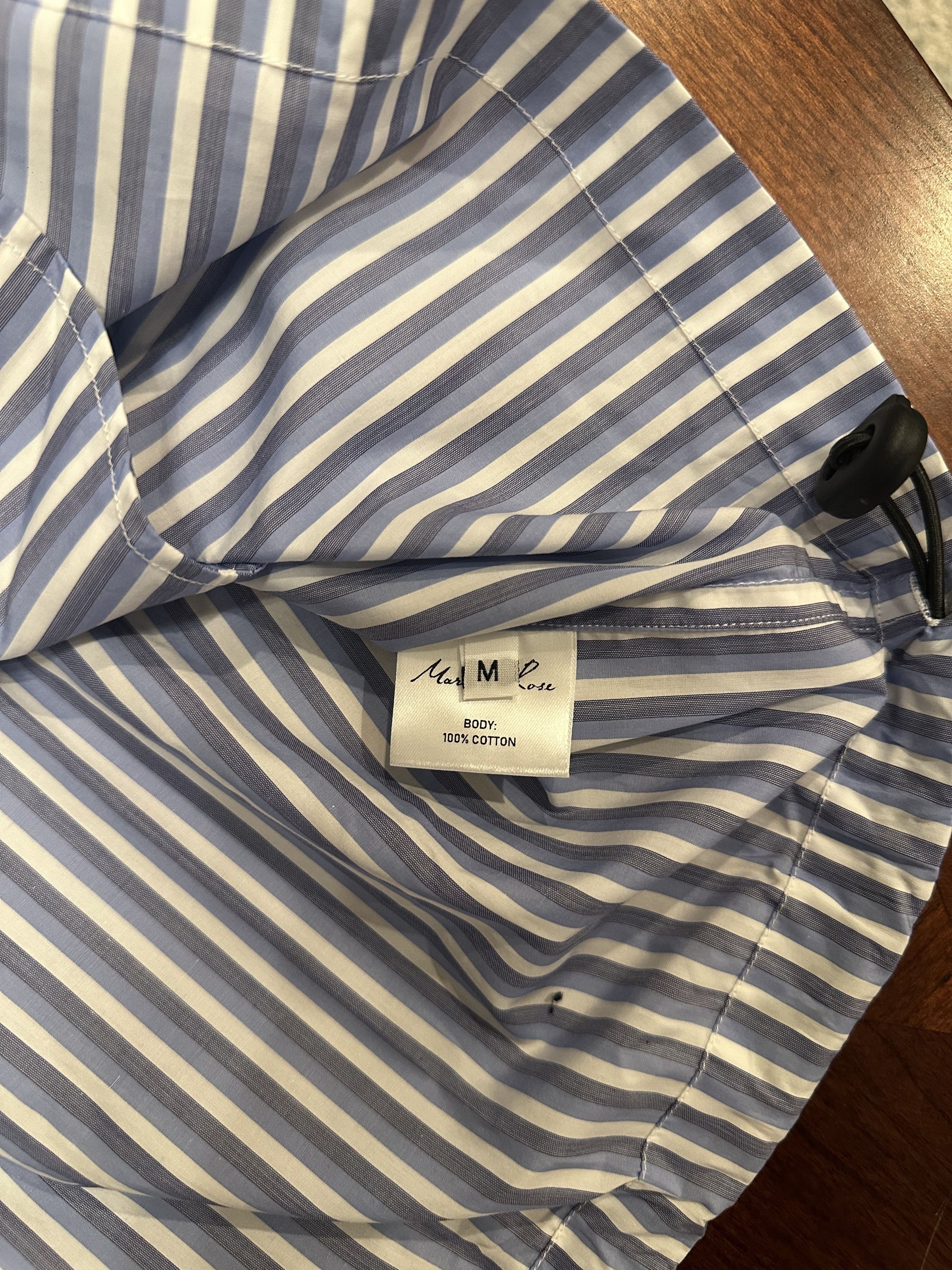 Martine Rose Striped Shock Cord Shirt Size US M / EU 48-50 / 2 - 7 Thumbnail