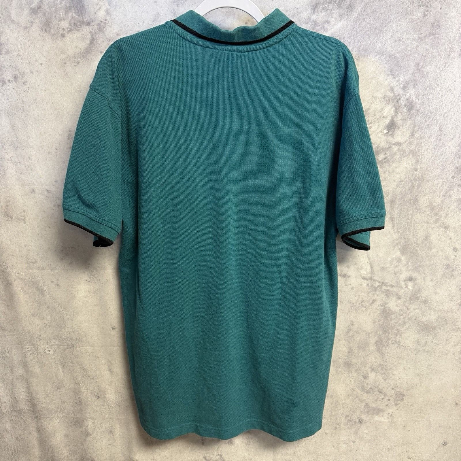 Adidas Vintage 90s Adidas Polo Shirt Mens Medium Teal Embroidered L Size US M / EU 48-50 / 2 - 3 Thumbnail