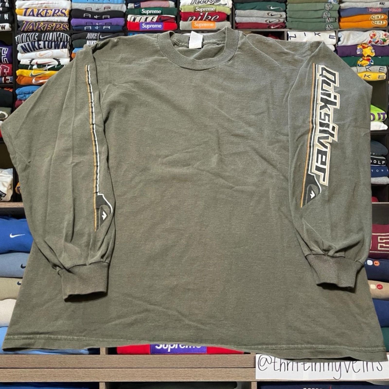 Quiksilver Vintage 90s quiksilver Surf Sweater/Shirt Large Size US L / EU 52-54 / 3 - 1 Thumbnail