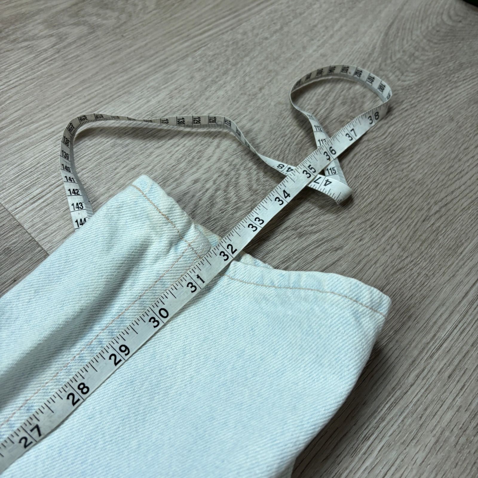 Levi's × Vintage VTG 90s Levi's Silvertab Loose Baggy Tapered Jeans 31x32 Y2K Size US 31 - 10 Thumbnail