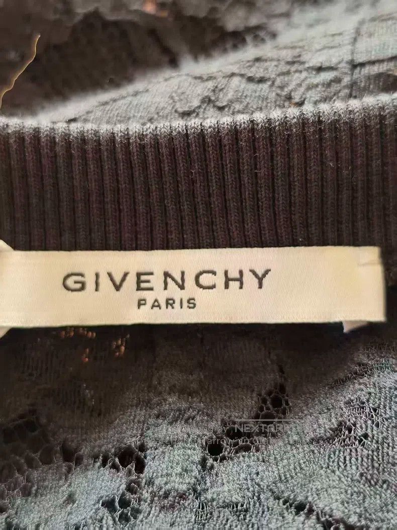 Givenchy Givenchy Lace Cutout Knit Top Size S / US 4 / IT 40 - 3 Thumbnail